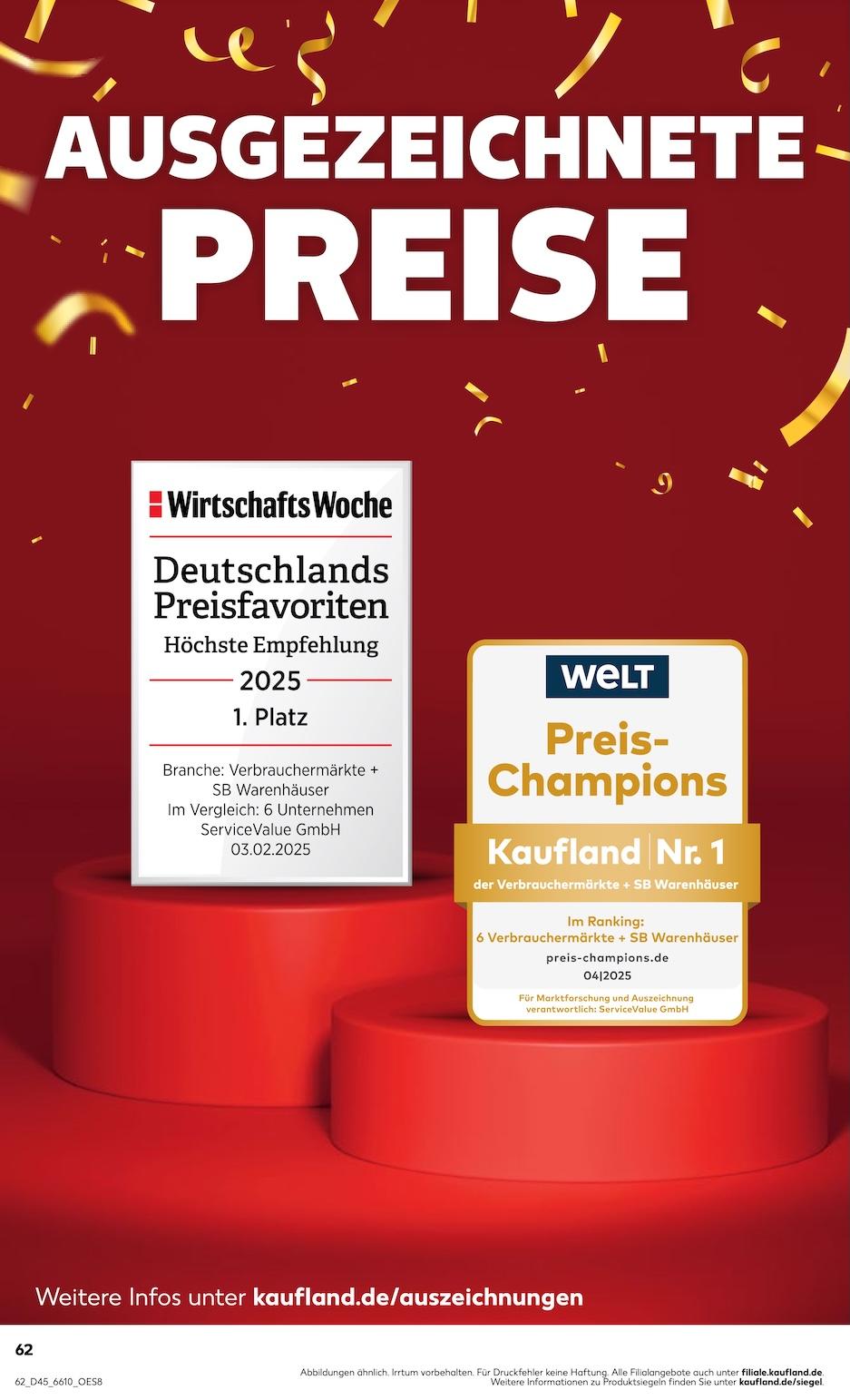 Kaufland Aktueller Prospekt ab Donnerstag Seite 62