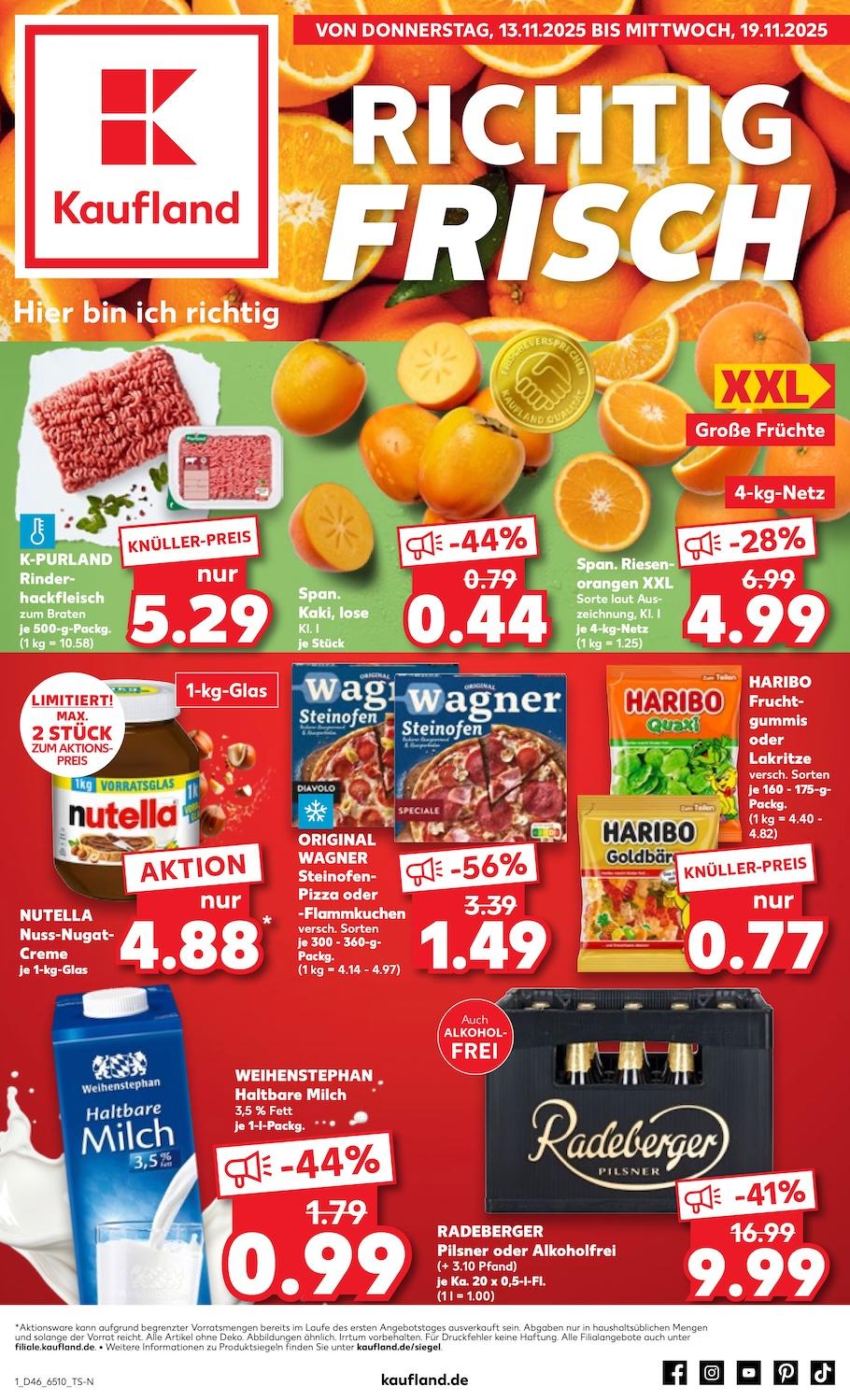 Kaufland Aktueller Prospekt ab Donnerstag Seite 1