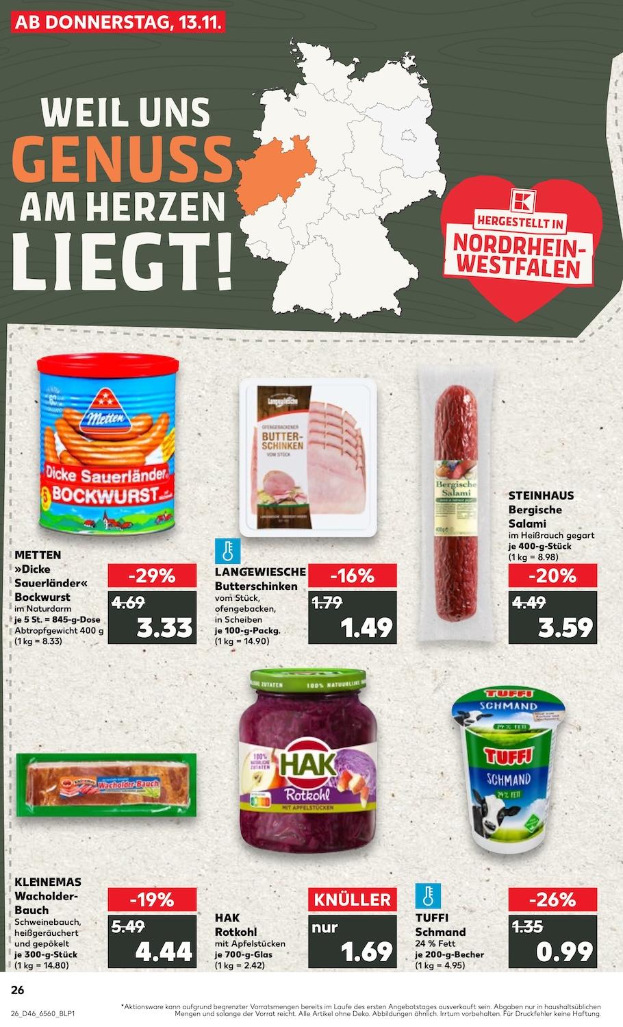 Kaufland Aktueller Prospekt ab Donnerstag Seite 26