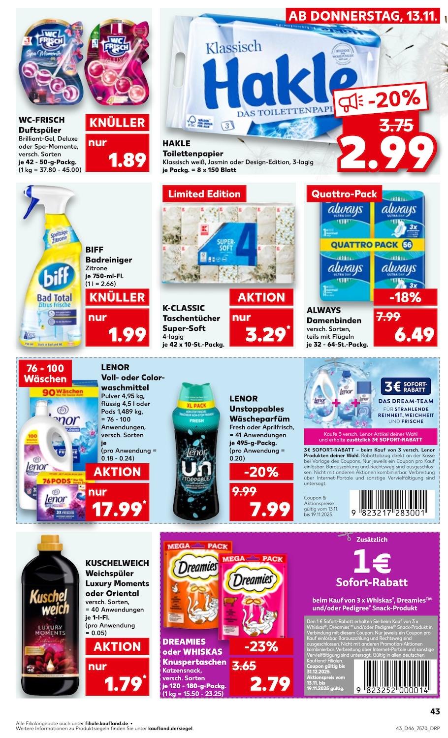 Kaufland Aktueller Prospekt ab Donnerstag Seite 43