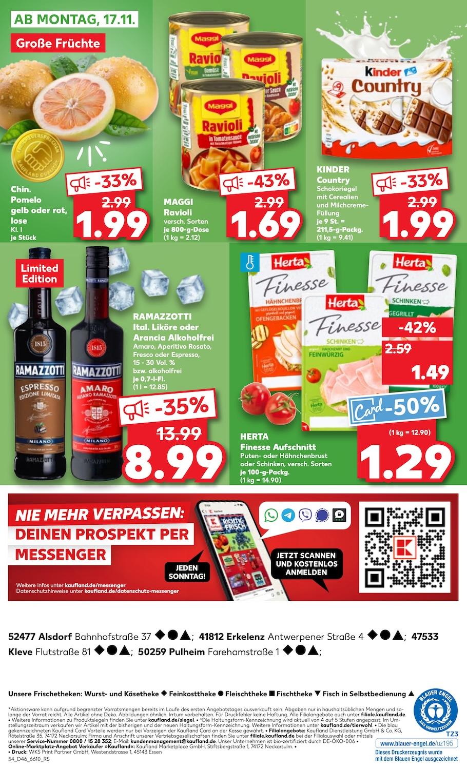Kaufland Aktueller Prospekt ab Donnerstag Seite 54