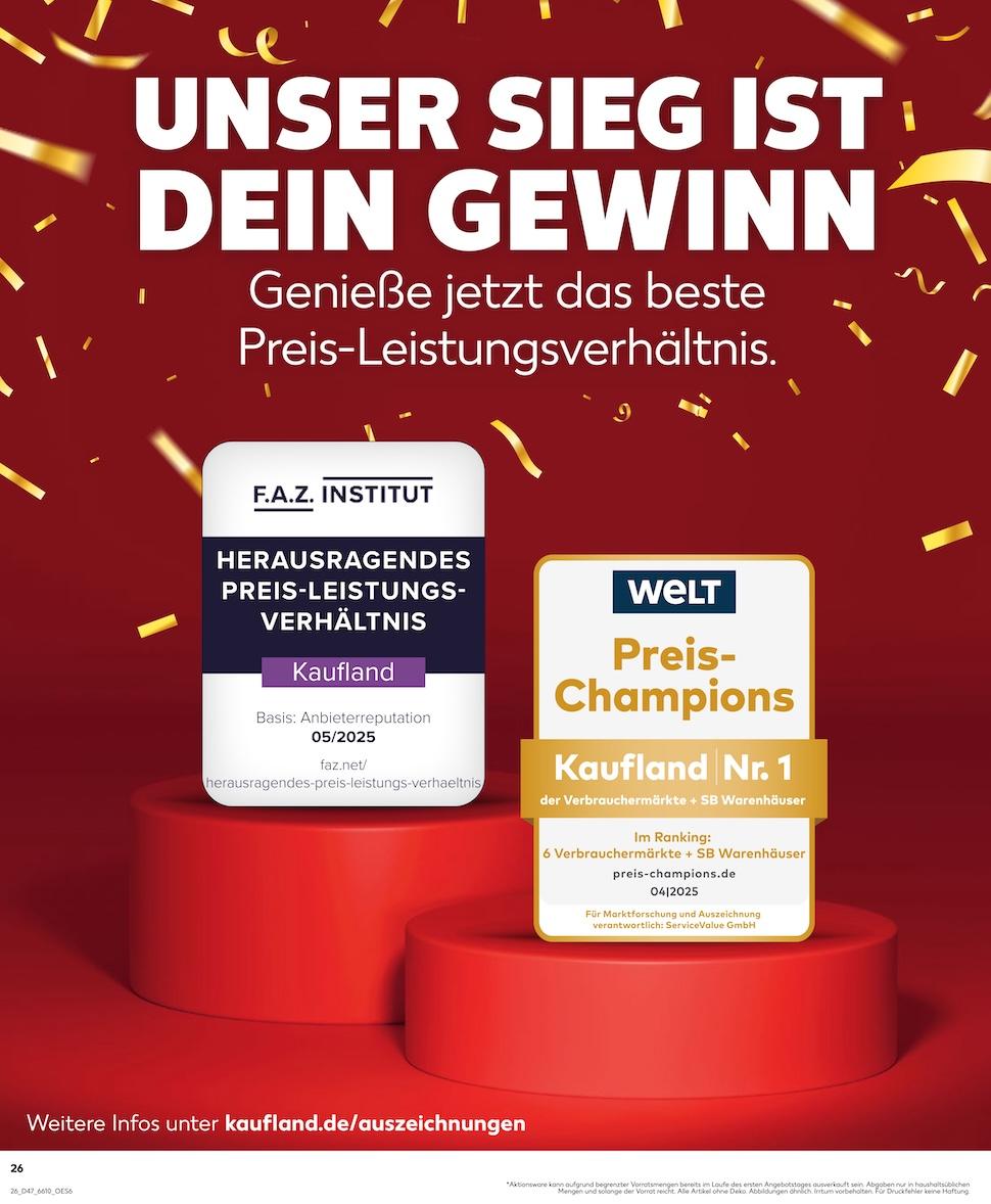 Kaufland Aktueller Prospekt ab Donnerstag Seite 26