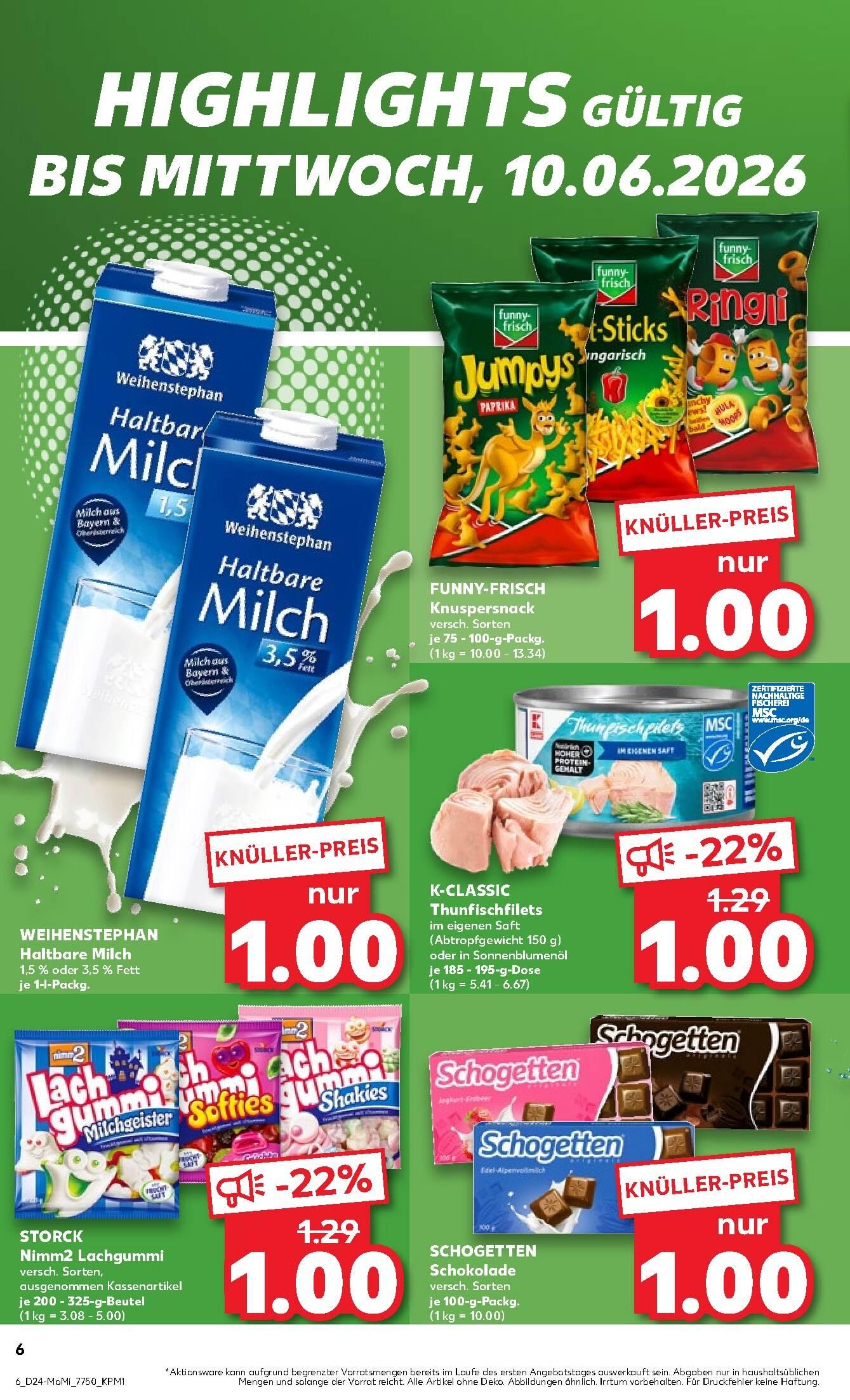 Kaufland Aktueller Prospekt ab Montag Seite 6