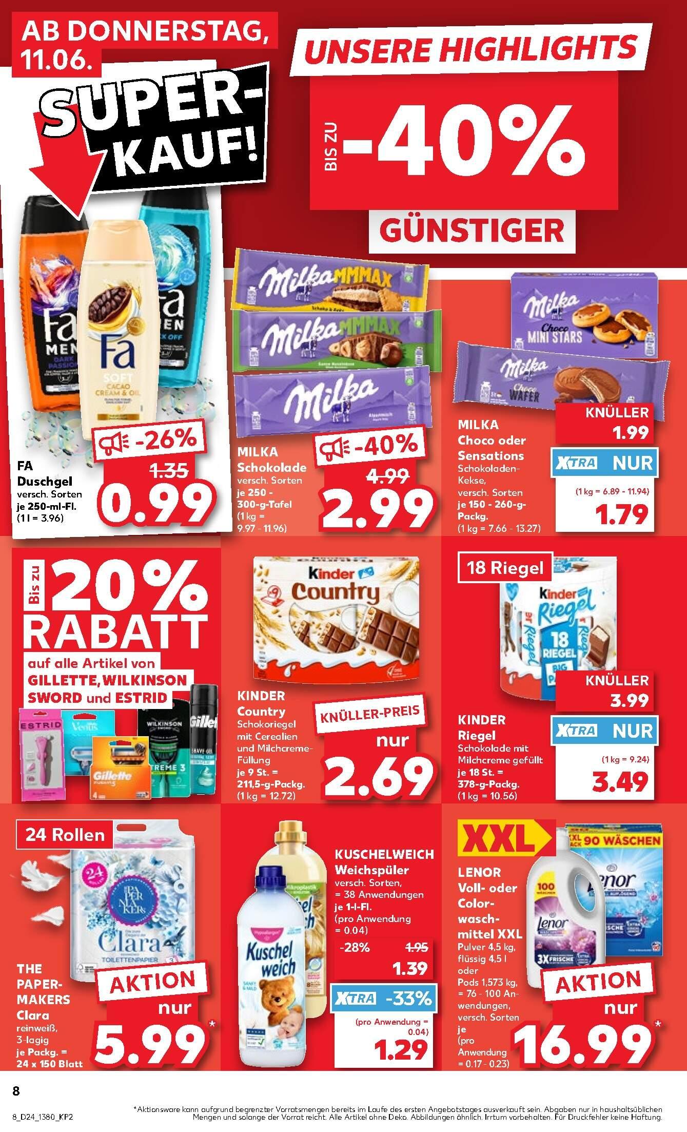 Kaufland Aktueller Prospekt ab Donnerstag Seite 8