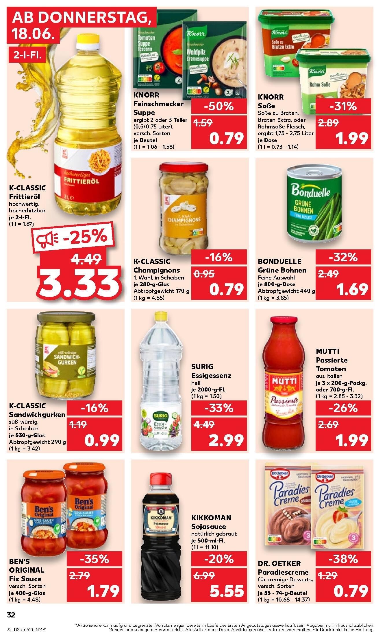 Kaufland Aktueller Prospekt ab Donnerstag Seite 32