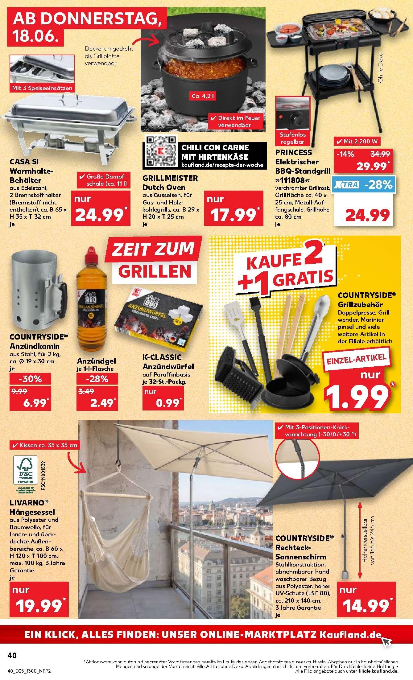 Kaufland Aktueller Prospekt ab Donnerstag Seite 40