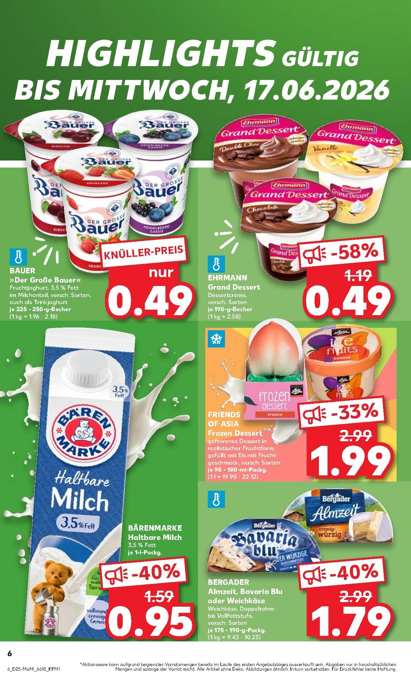 Kaufland Aktueller Prospekt ab Montag Seite 6