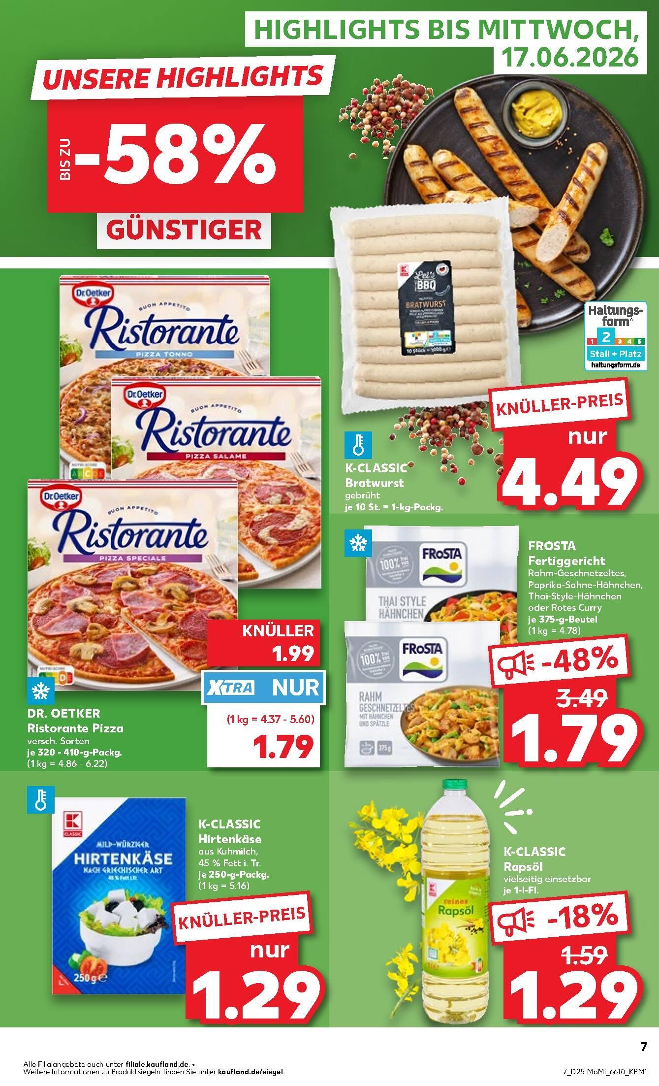 Kaufland Aktueller Prospekt ab Montag Seite 7