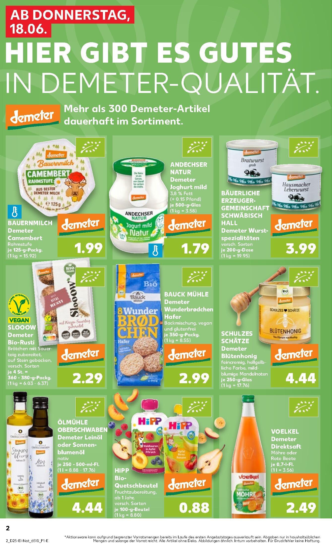 Kaufland Aktueller Prospekt ab Donnerstag Seite 2