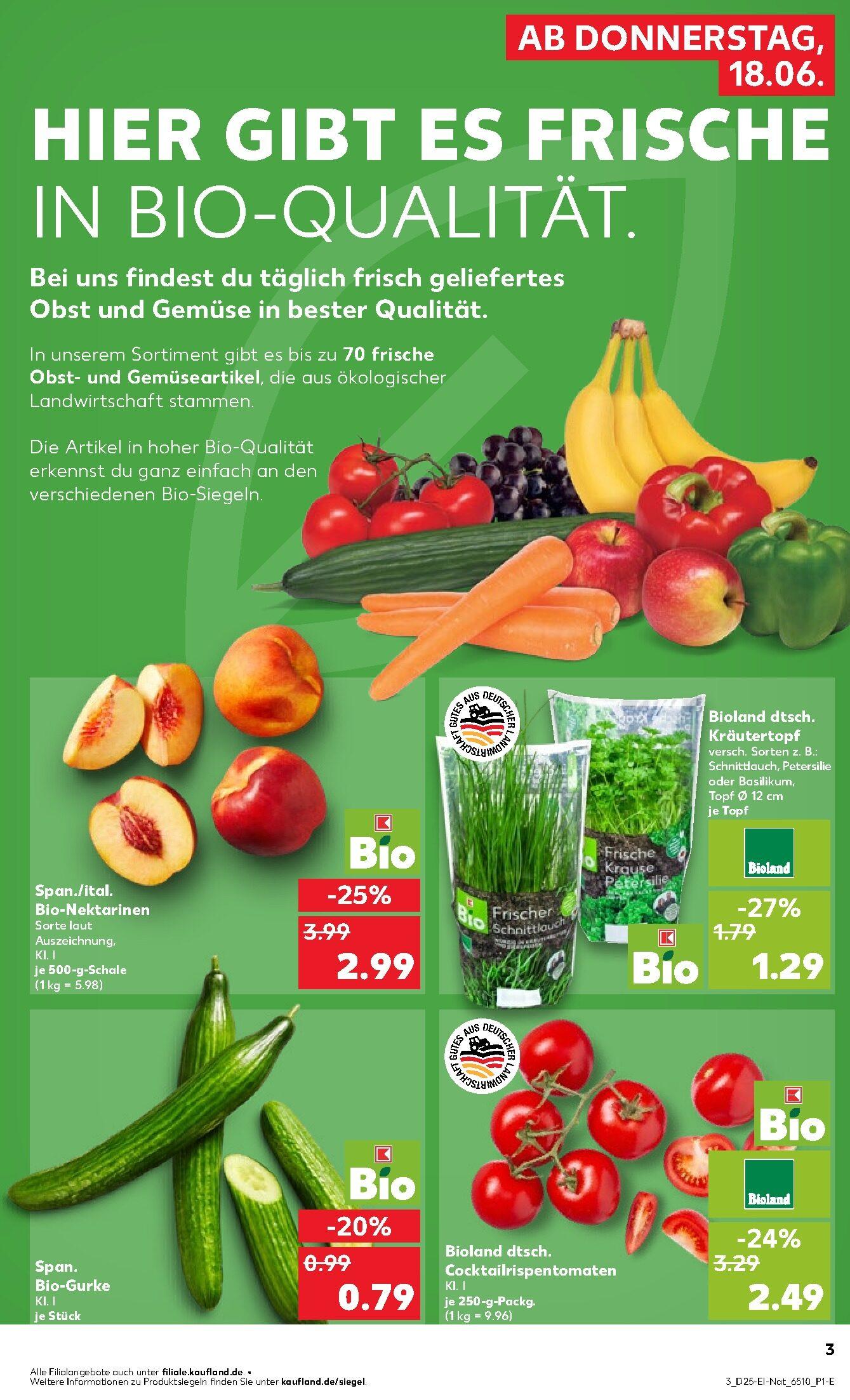 Kaufland Aktueller Prospekt ab Donnerstag Seite 3