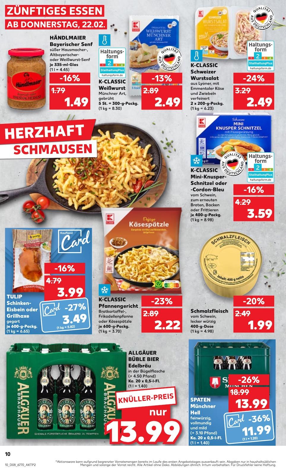 Kaufland Aktueller Prospekt ab Donnerstag Seite 10