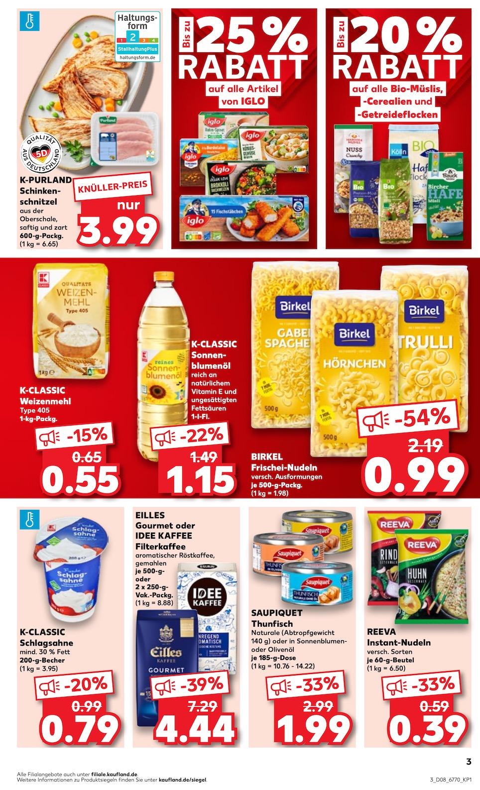 Kaufland Aktueller Prospekt ab Donnerstag Seite 3