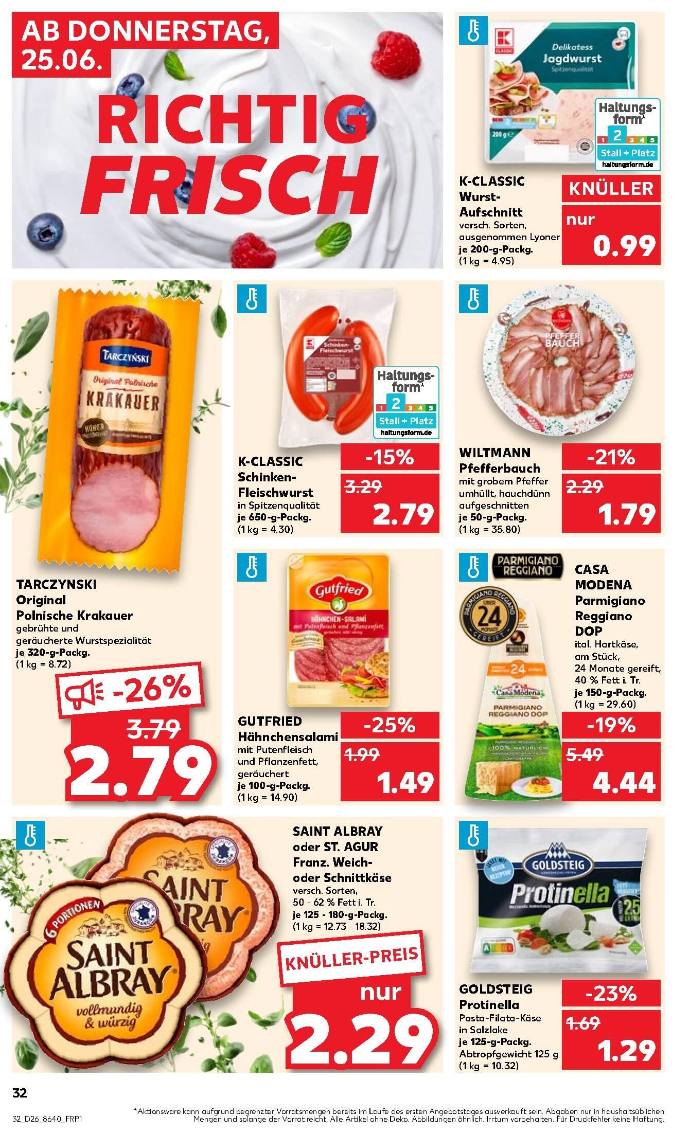 Kaufland Aktueller Prospekt ab Donnerstag Seite 32