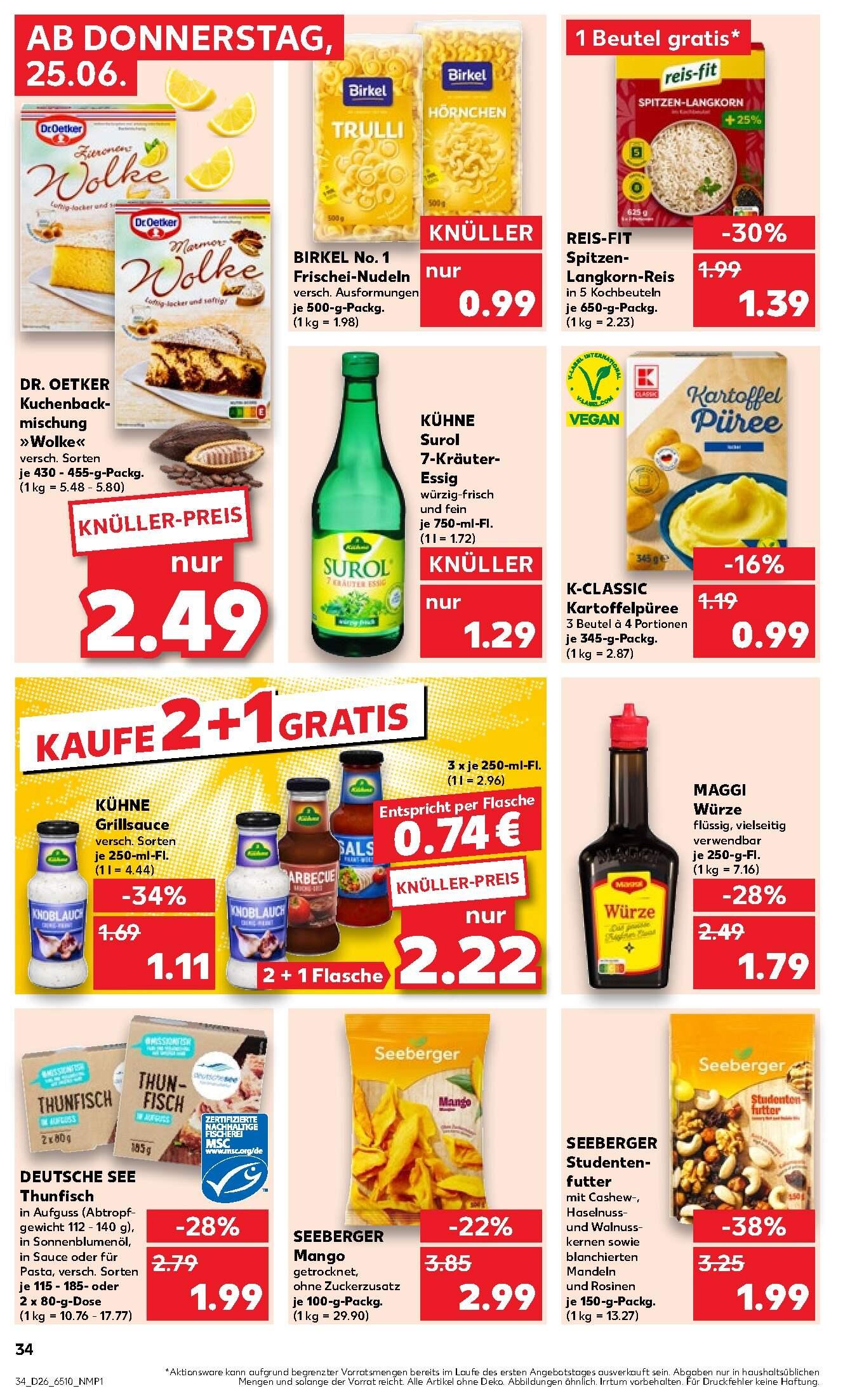 Kaufland Aktueller Prospekt ab Donnerstag Seite 34