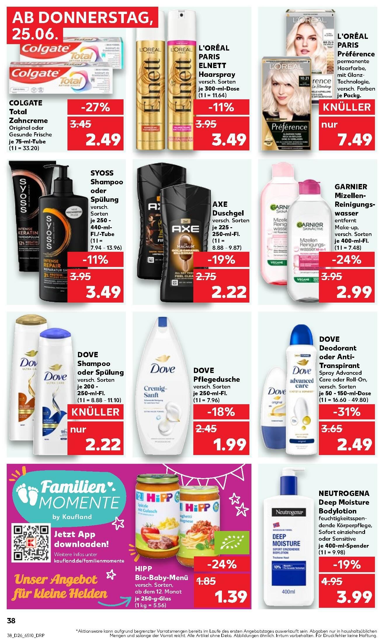 Kaufland Aktueller Prospekt ab Donnerstag Seite 38