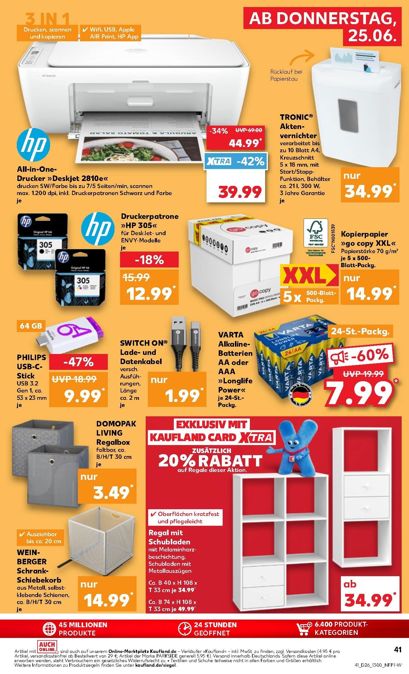 Kaufland Aktueller Prospekt ab Donnerstag Seite 41