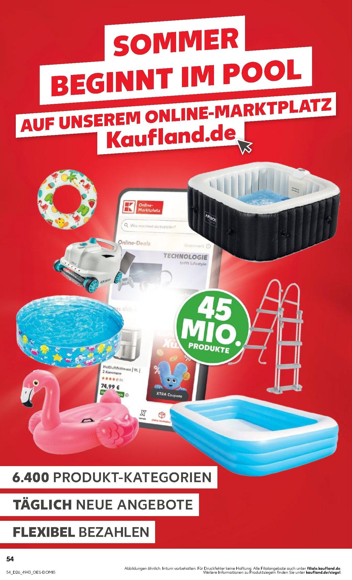 Kaufland Aktueller Prospekt ab Donnerstag Seite 54