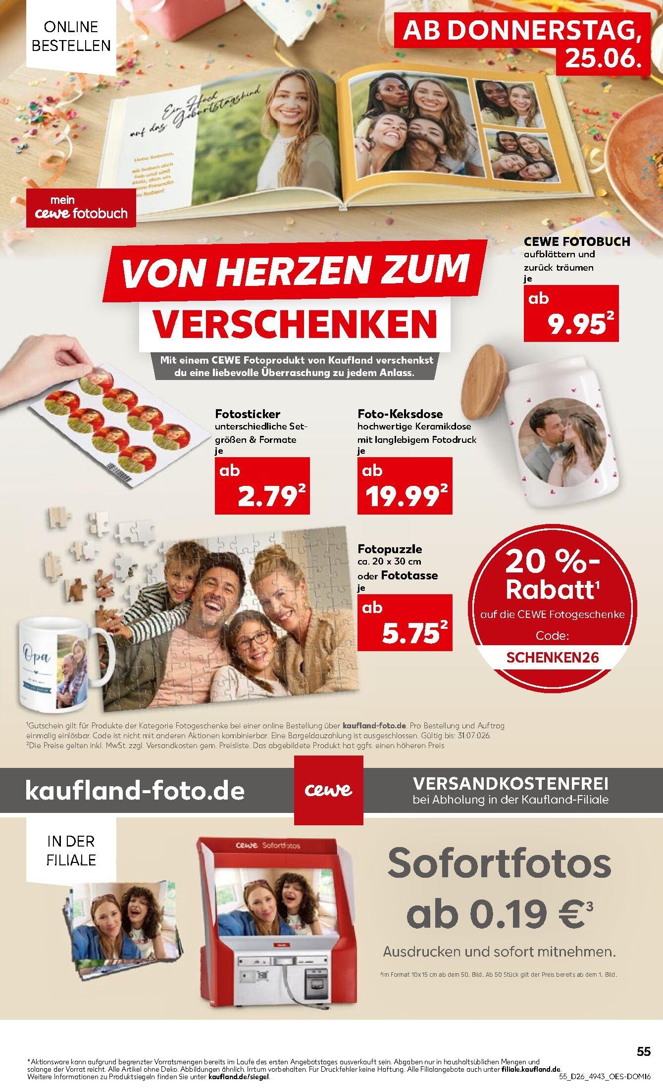 Kaufland Aktueller Prospekt ab Donnerstag Seite 55