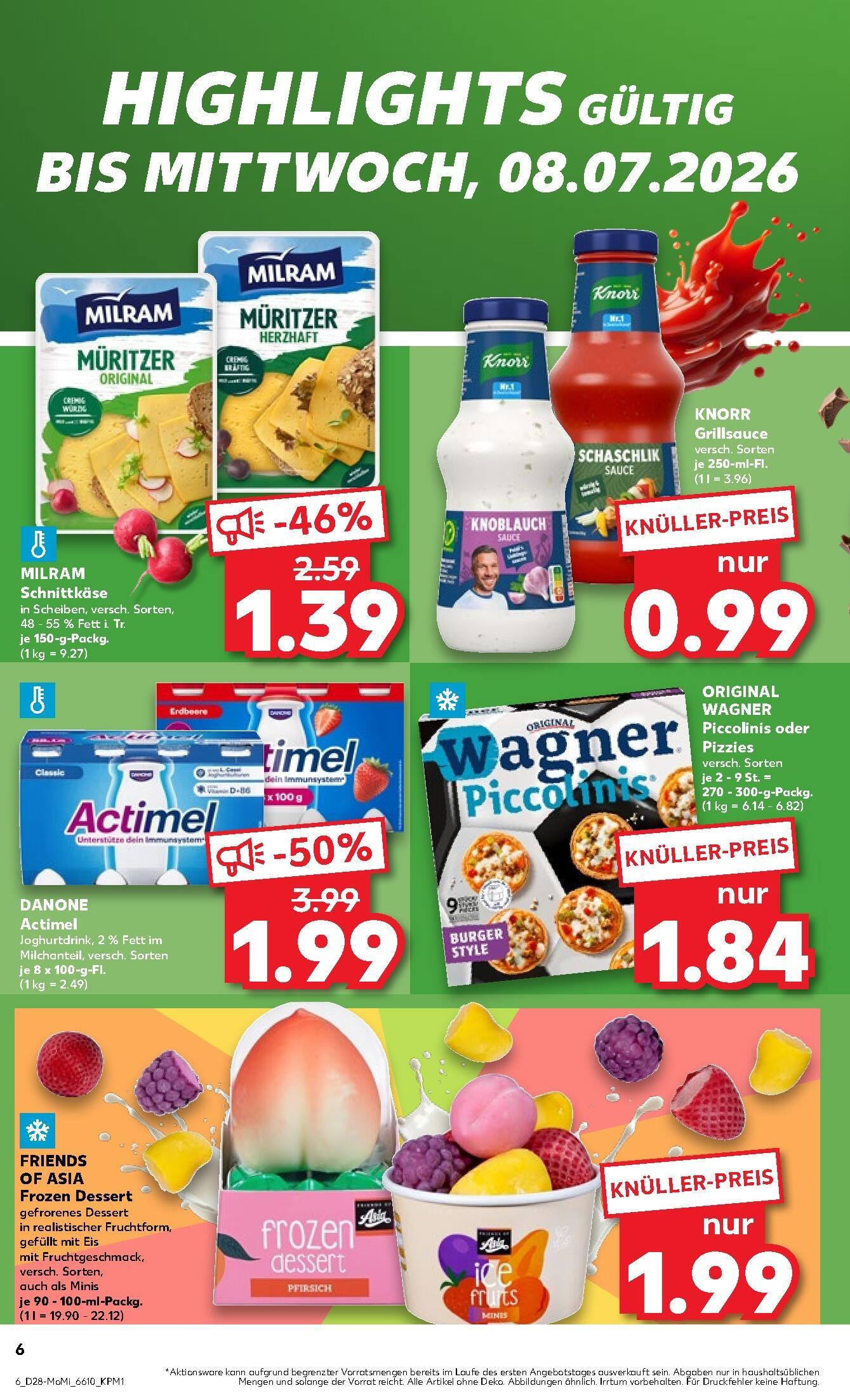 Kaufland Aktueller Prospekt ab Montag Seite 6
