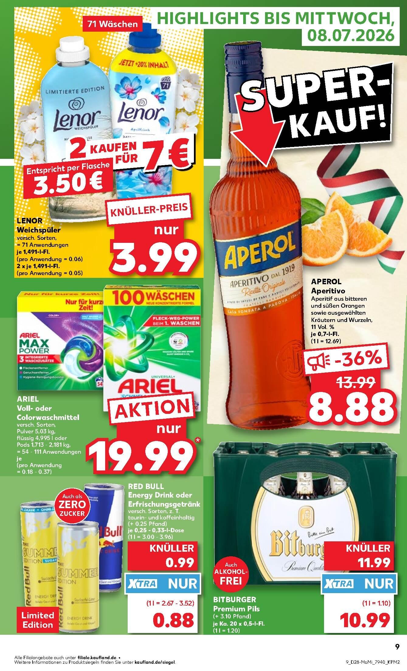 Kaufland Aktueller Prospekt ab Montag Seite 9