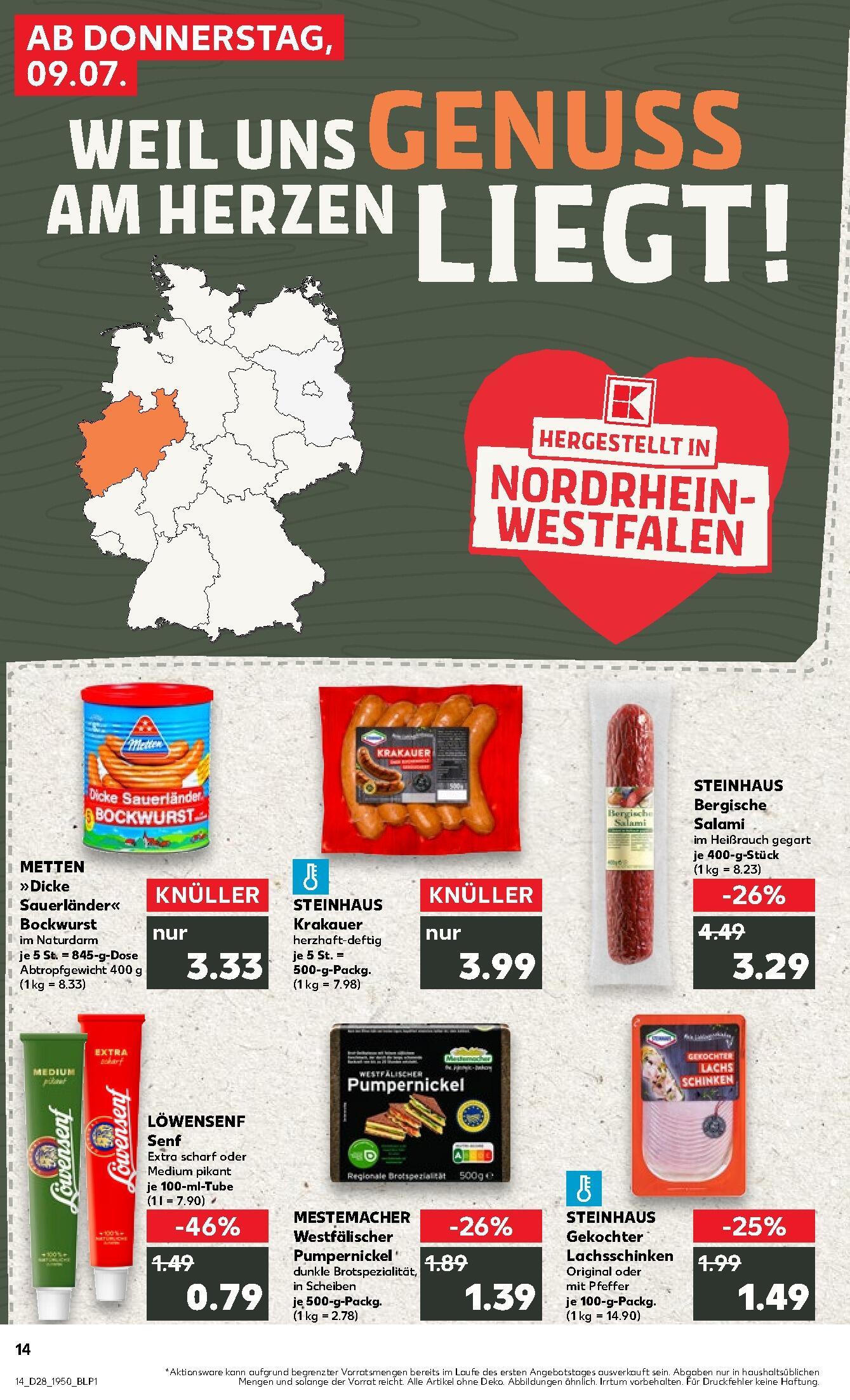 Kaufland Aktueller Prospekt ab Donnerstag Seite 14