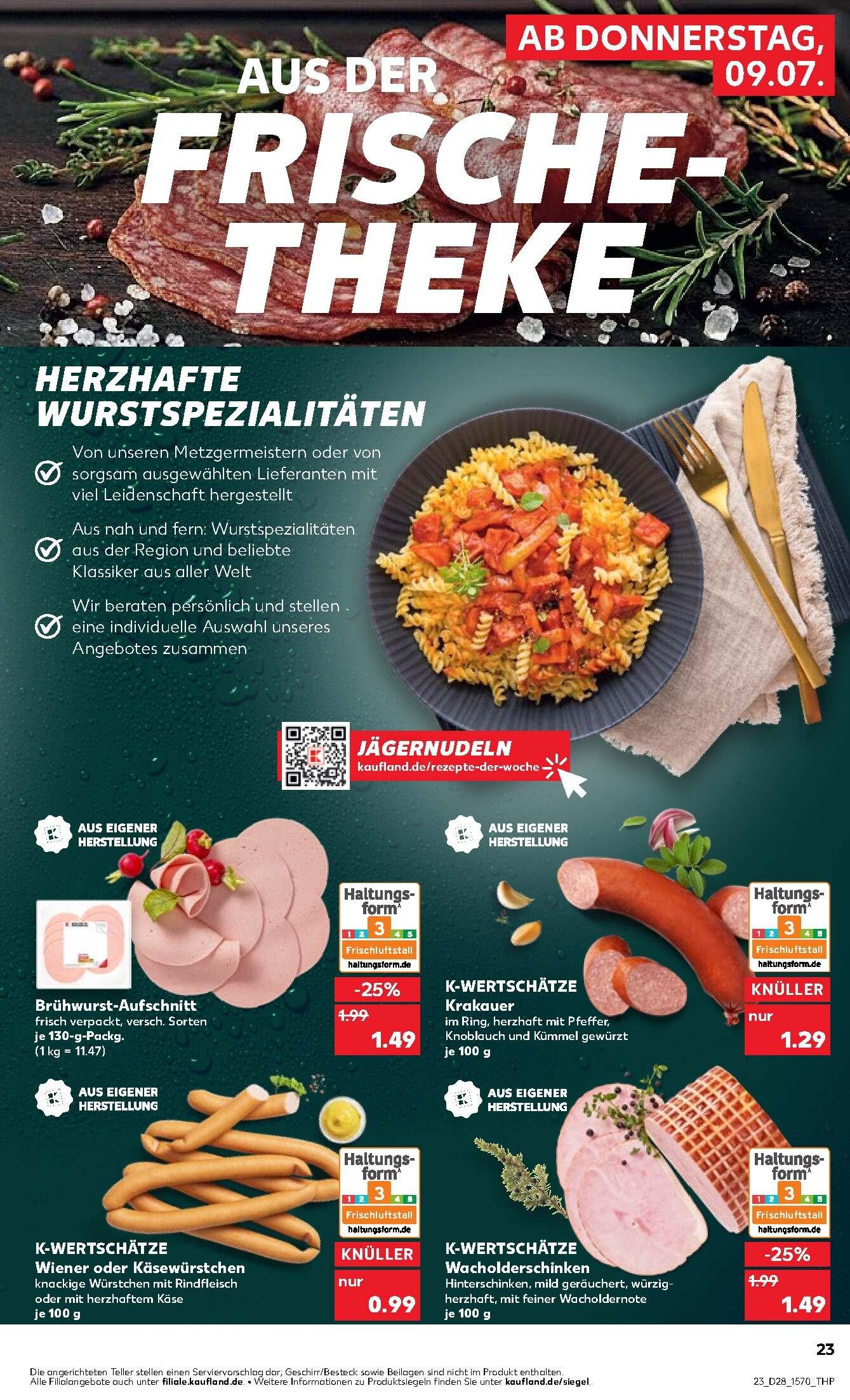 Kaufland Aktueller Prospekt ab Donnerstag Seite 23