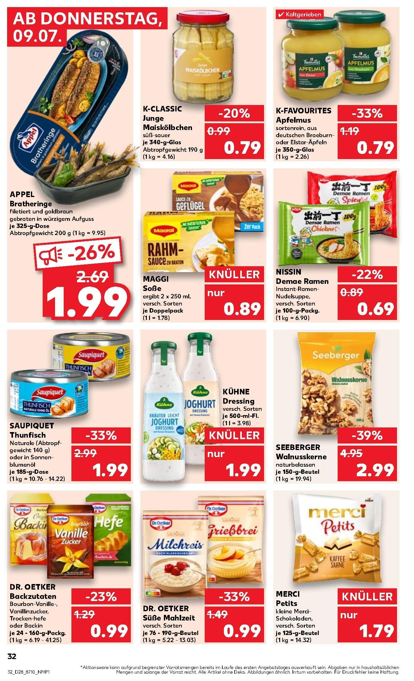 Kaufland Aktueller Prospekt ab Donnerstag Seite 32