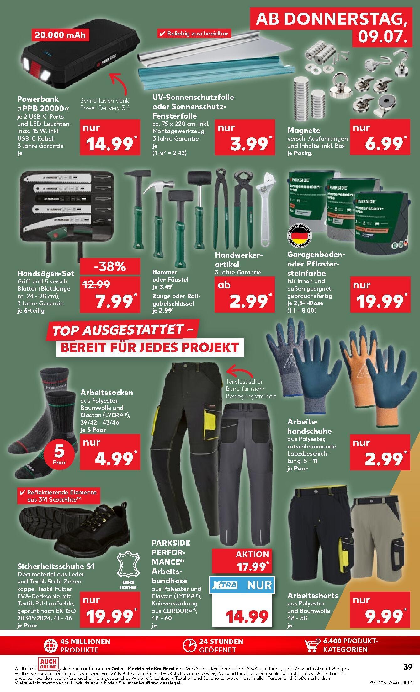 Kaufland Aktueller Prospekt ab Donnerstag Seite 39