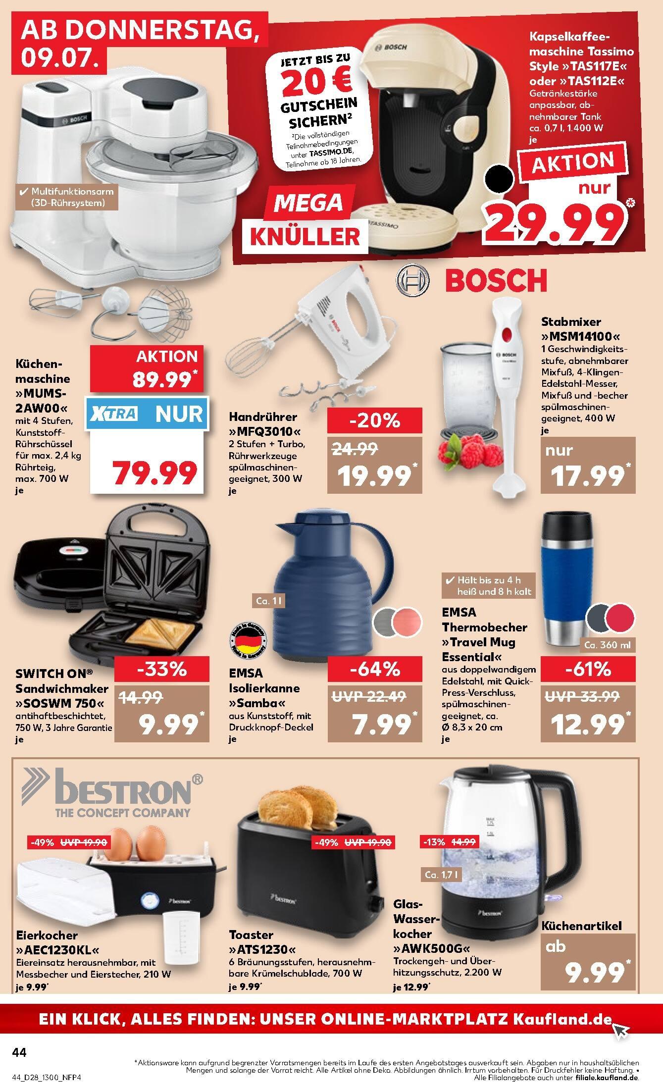 Kaufland Aktueller Prospekt ab Donnerstag Seite 44