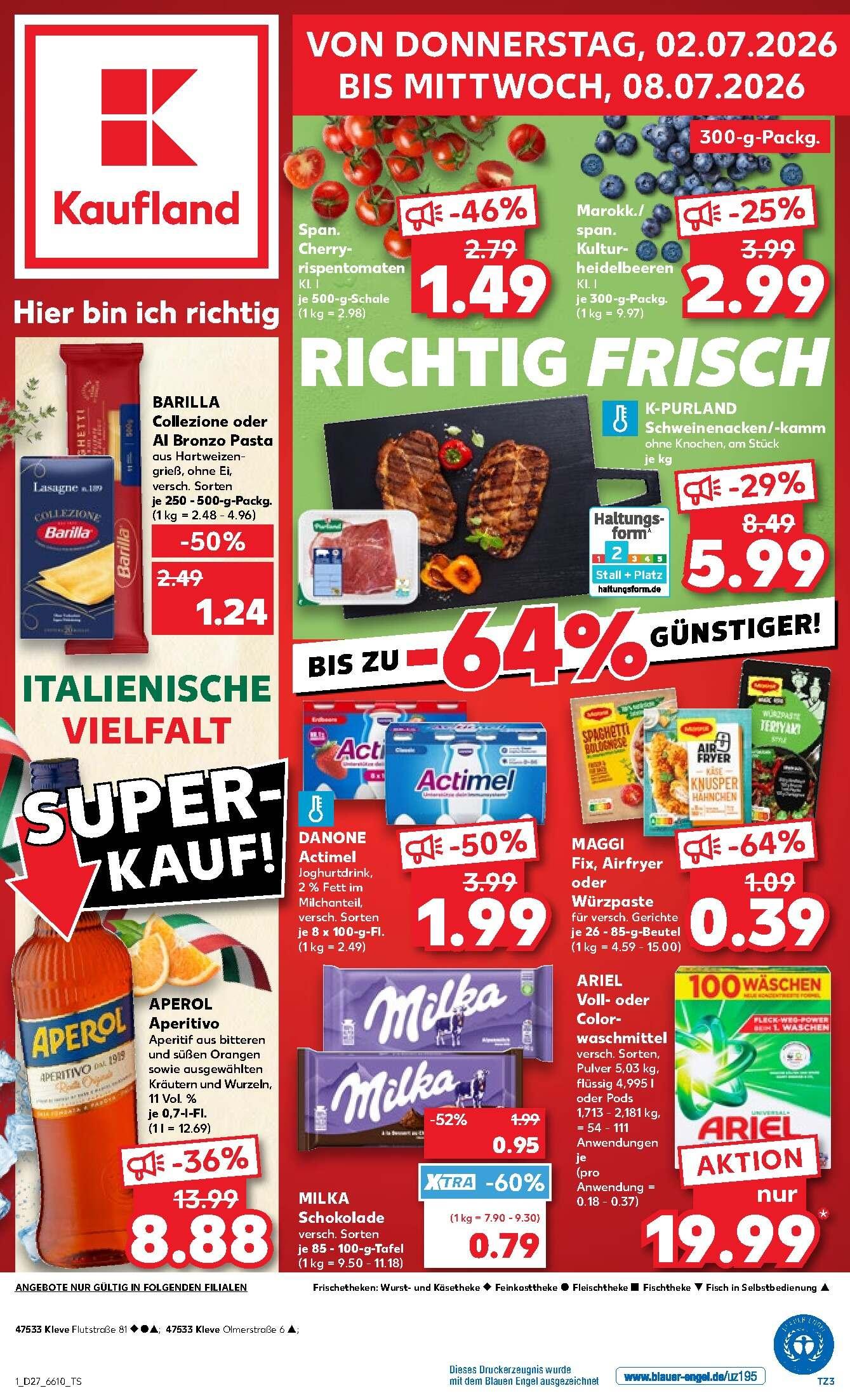 Kaufland Aktueller Prospekt ab Donnerstag Seite 1