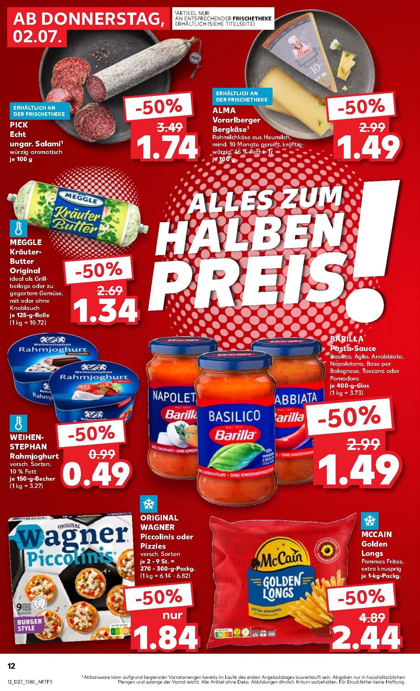 Kaufland Aktueller Prospekt ab Donnerstag Seite 12