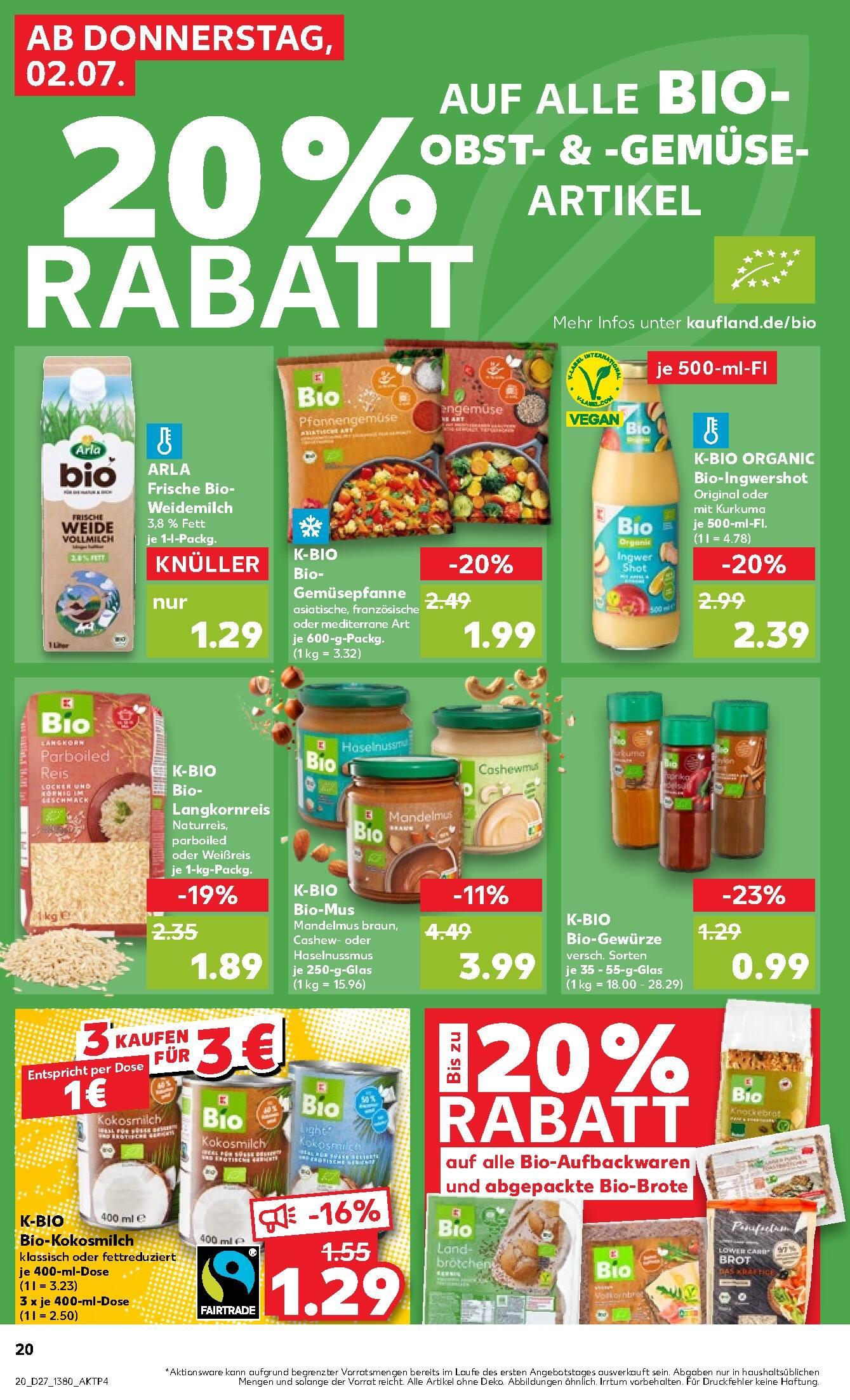 Kaufland Aktueller Prospekt ab Donnerstag Seite 20