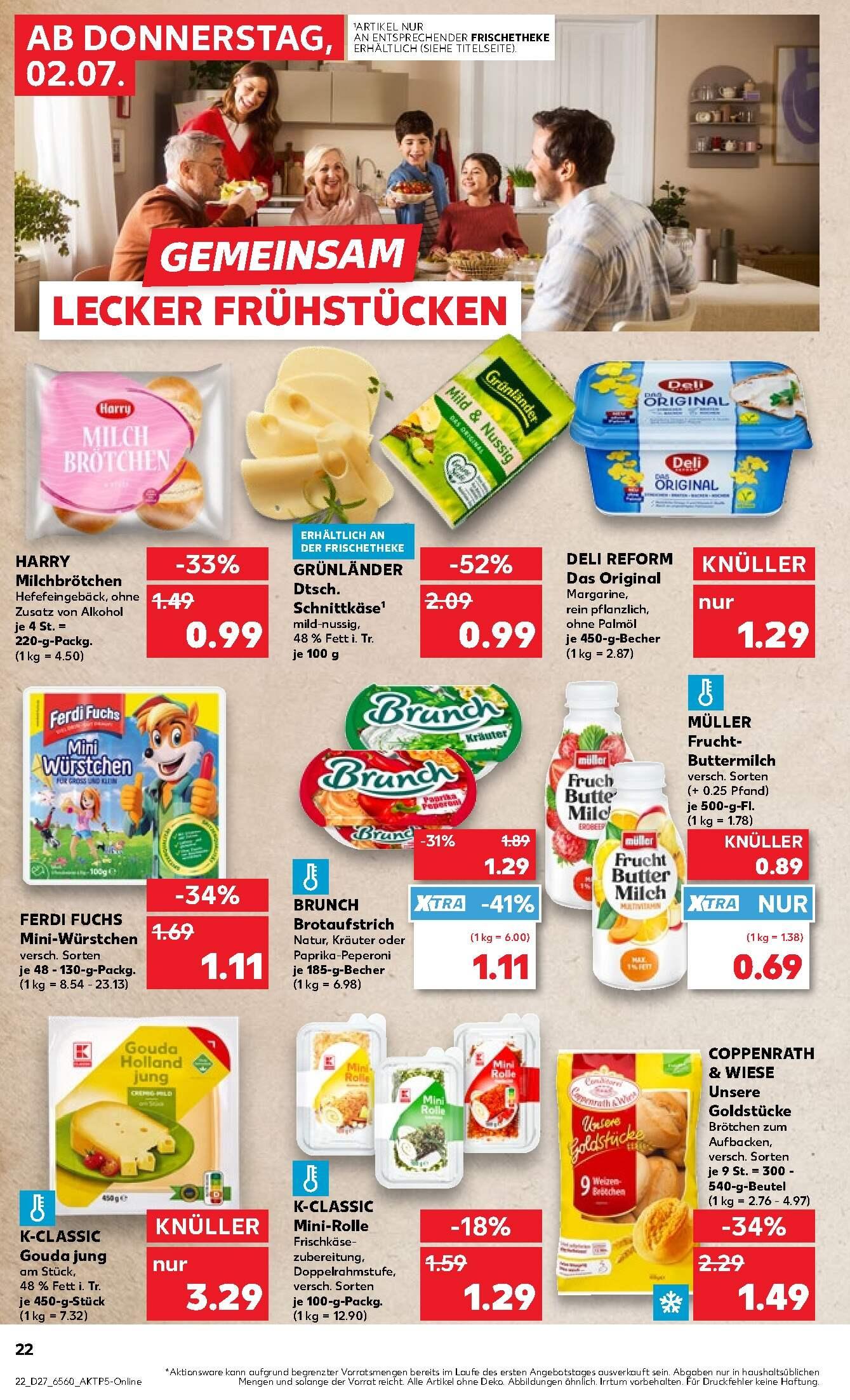 Kaufland Aktueller Prospekt ab Donnerstag Seite 22
