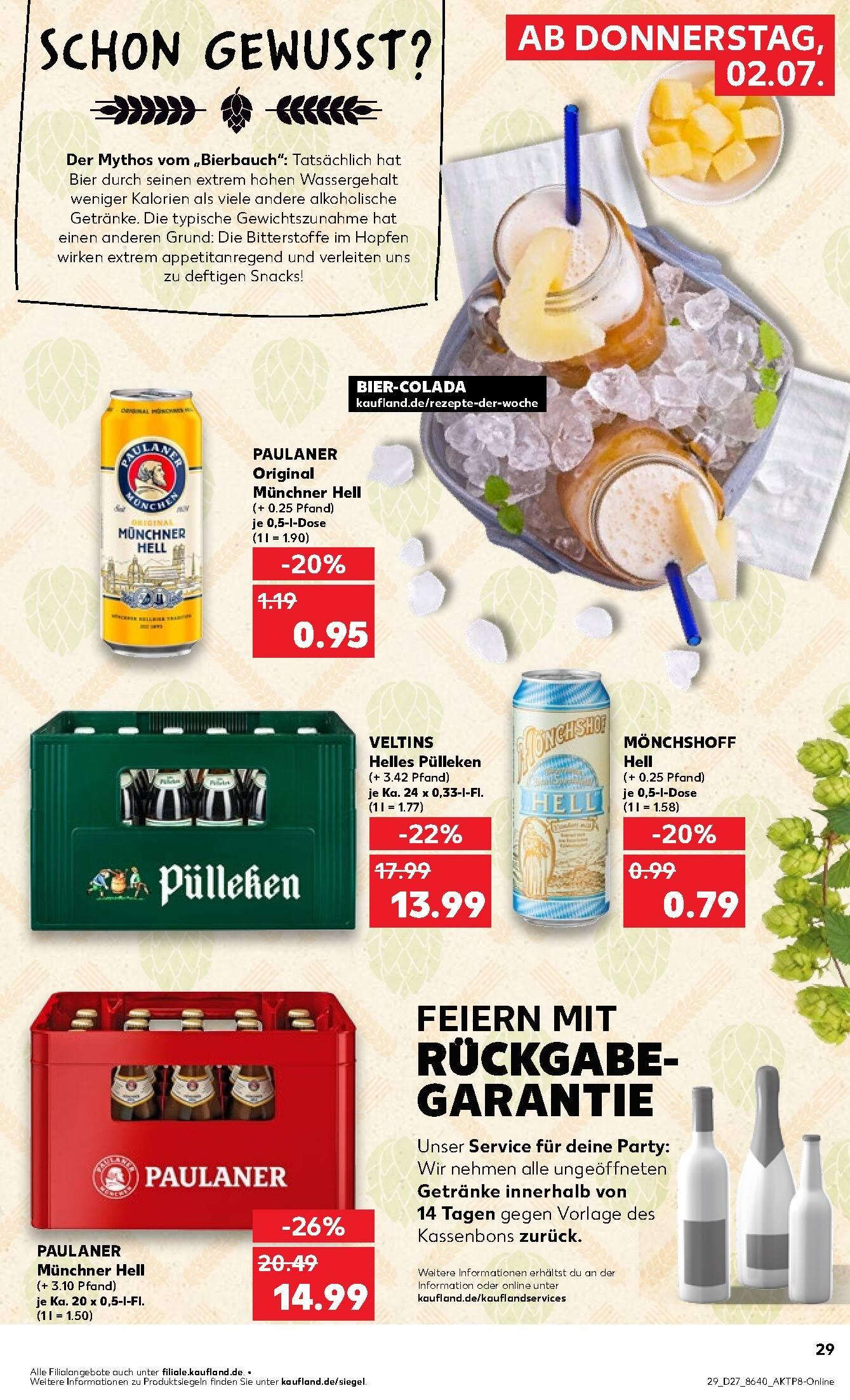 Kaufland Aktueller Prospekt ab Donnerstag Seite 29