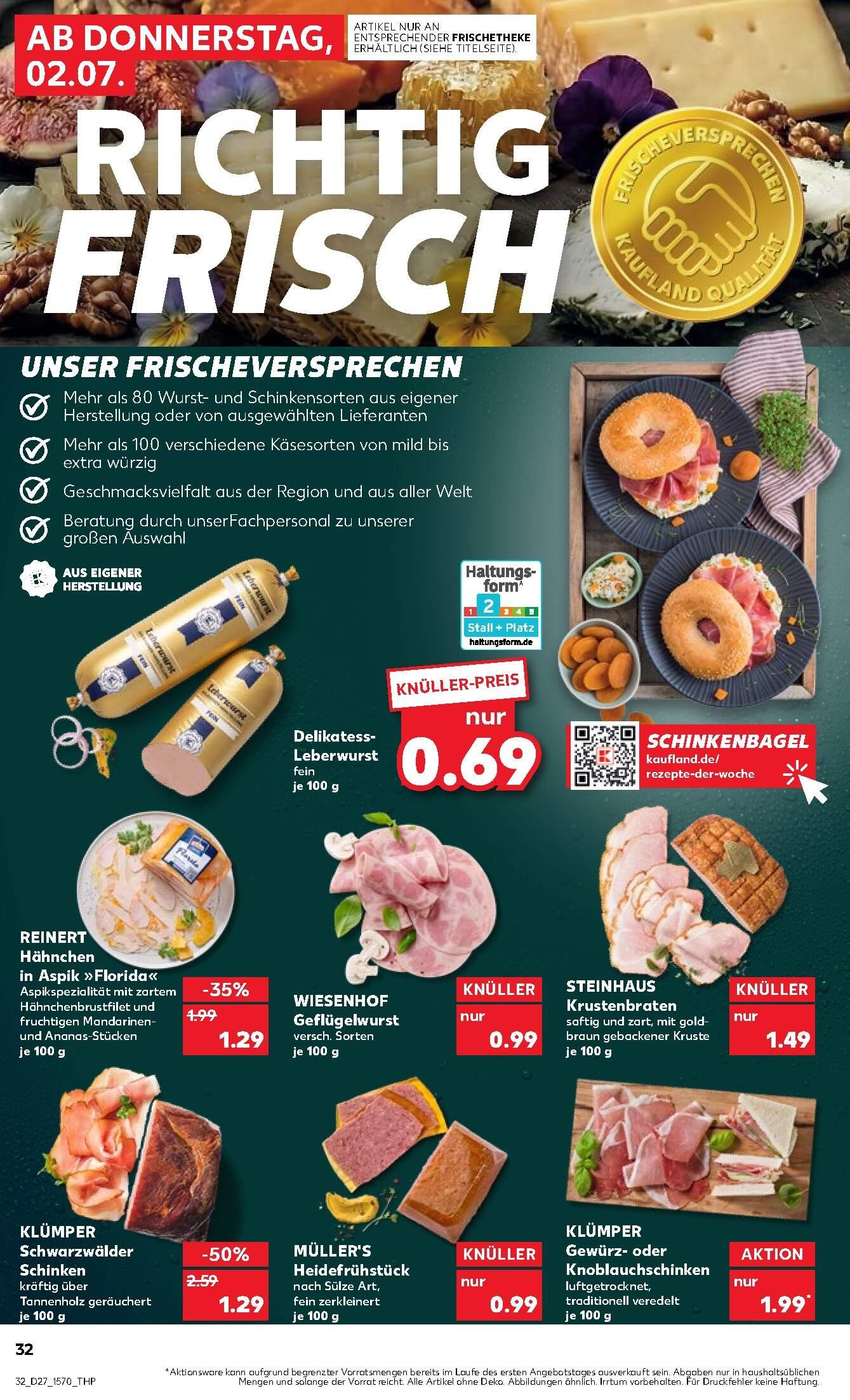 Kaufland Aktueller Prospekt ab Donnerstag Seite 32