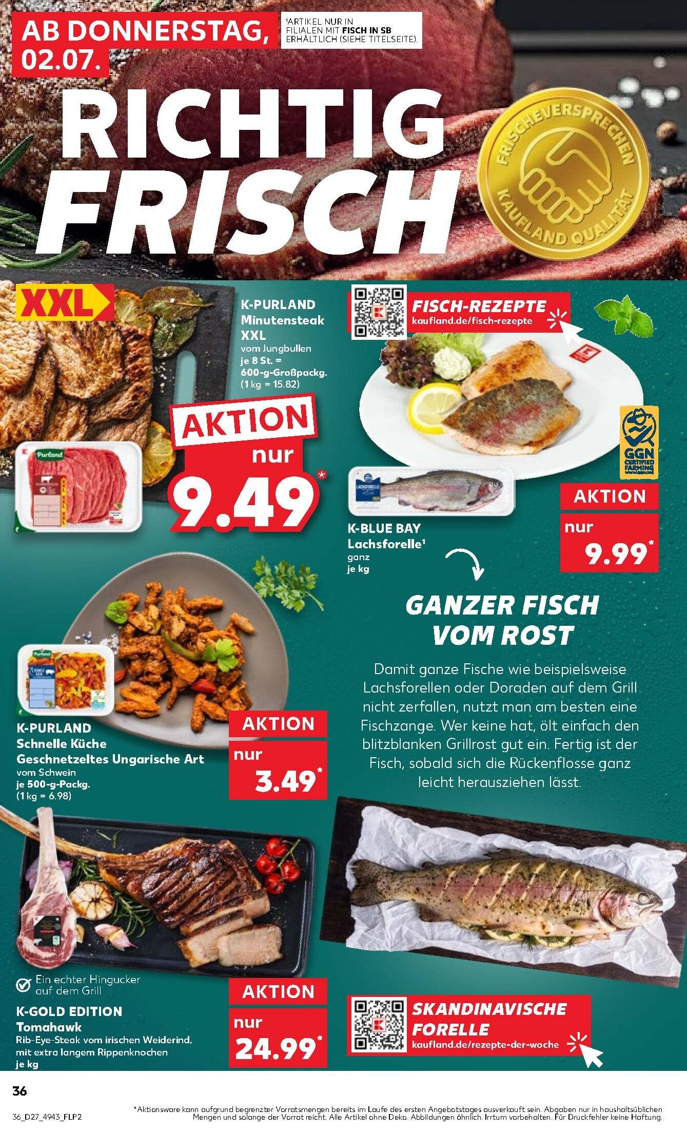 Kaufland Aktueller Prospekt ab Donnerstag Seite 36