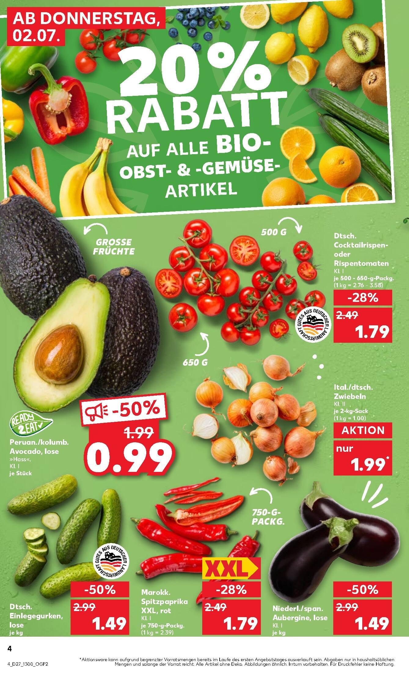 Kaufland Aktueller Prospekt ab Donnerstag Seite 4