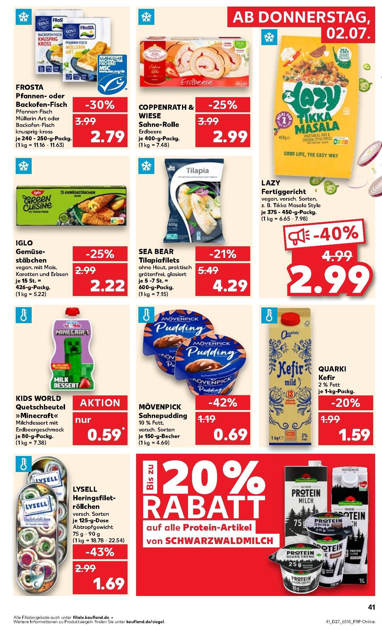 Kaufland Aktueller Prospekt ab Donnerstag Seite 41