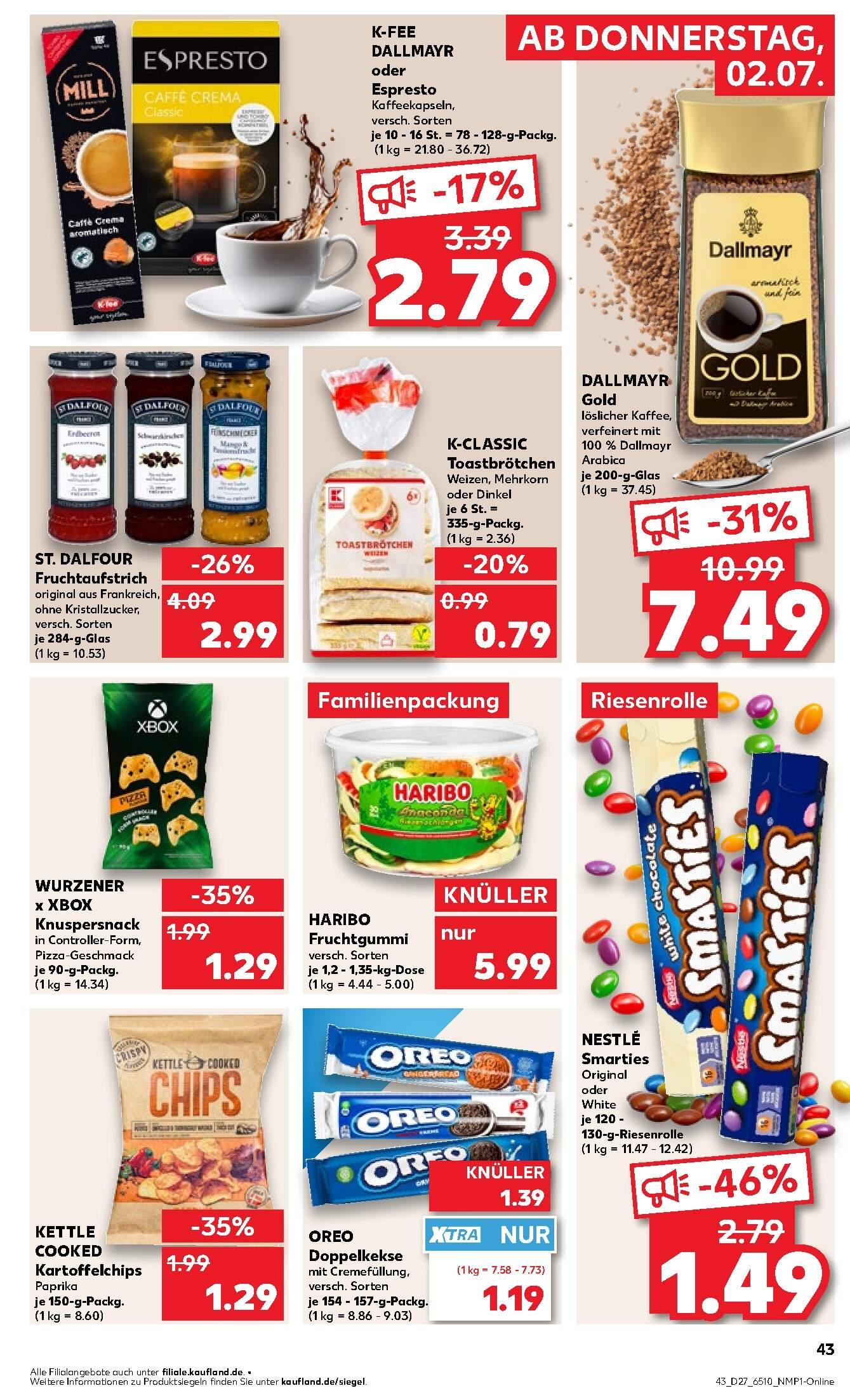 Kaufland Aktueller Prospekt ab Donnerstag Seite 43