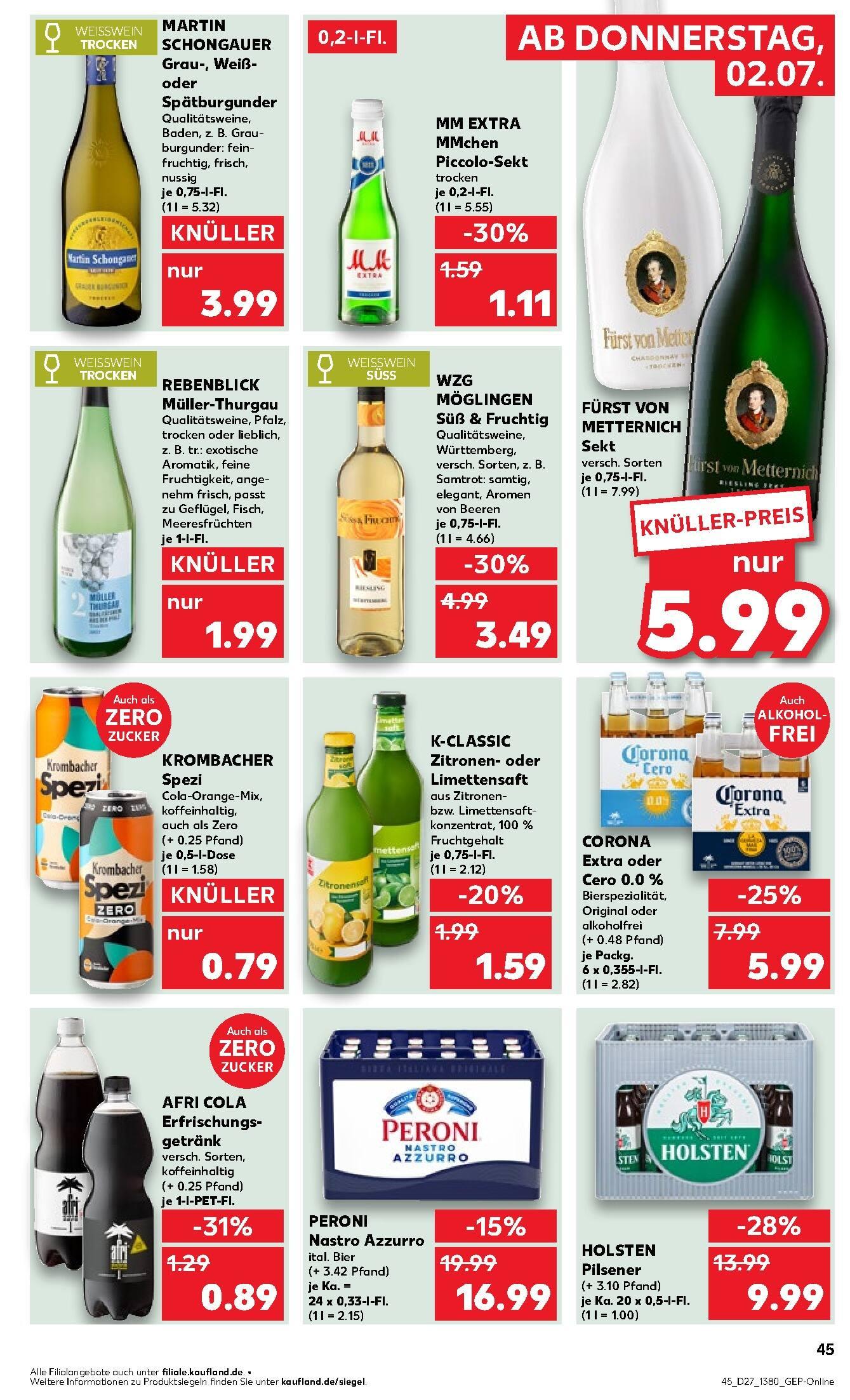 Kaufland Aktueller Prospekt ab Donnerstag Seite 45