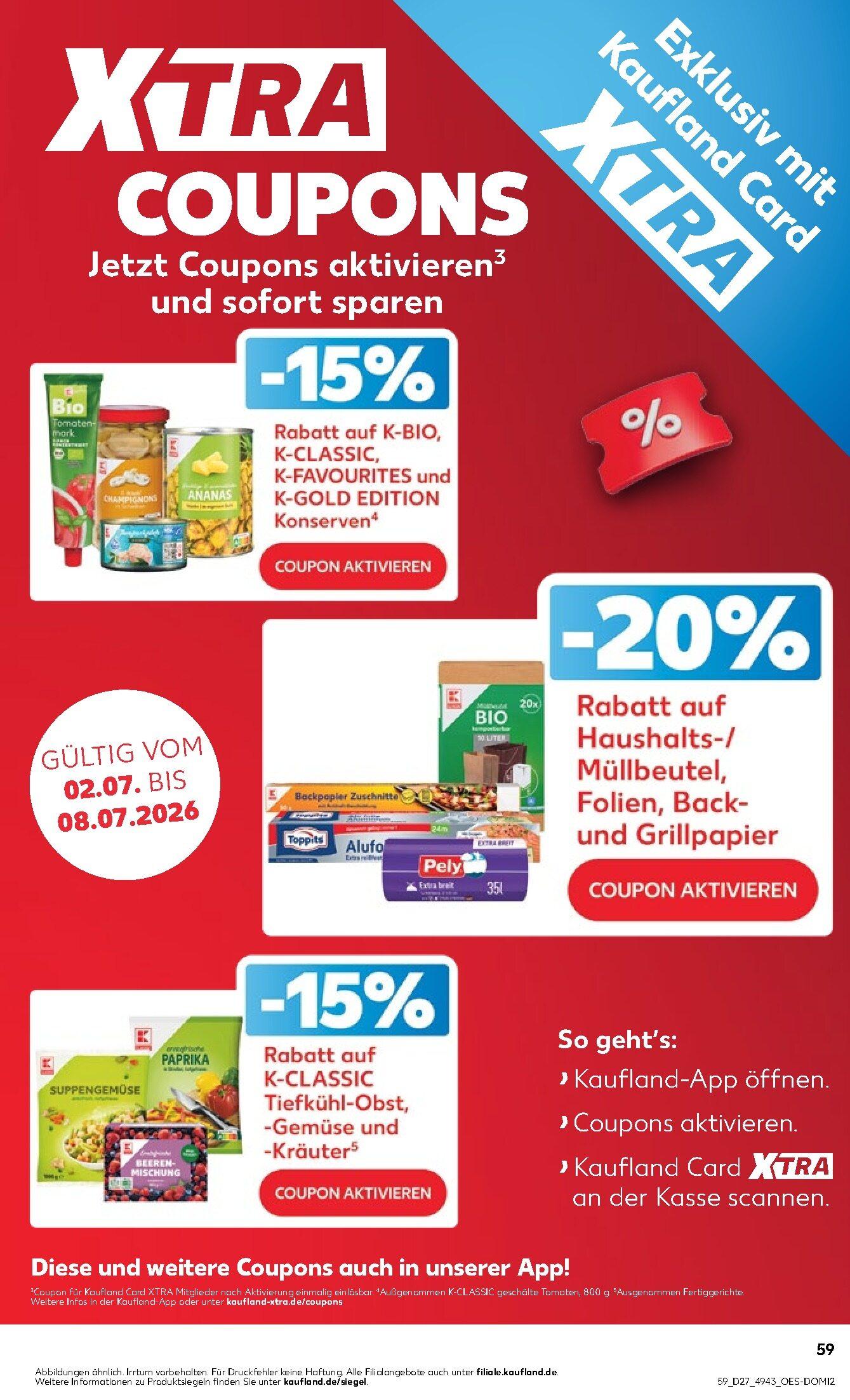 Kaufland Aktueller Prospekt ab Donnerstag Seite 59