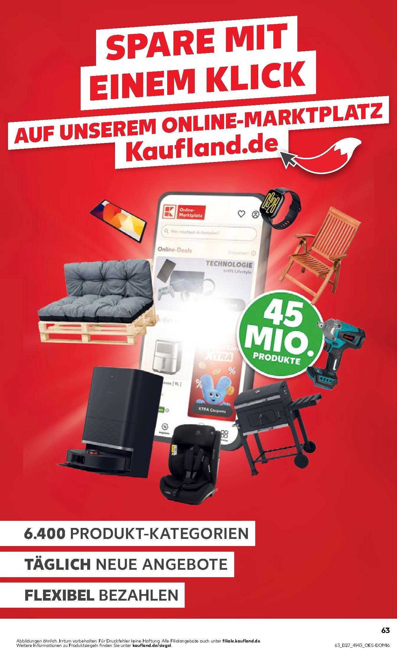 Kaufland Aktueller Prospekt ab Donnerstag Seite 63