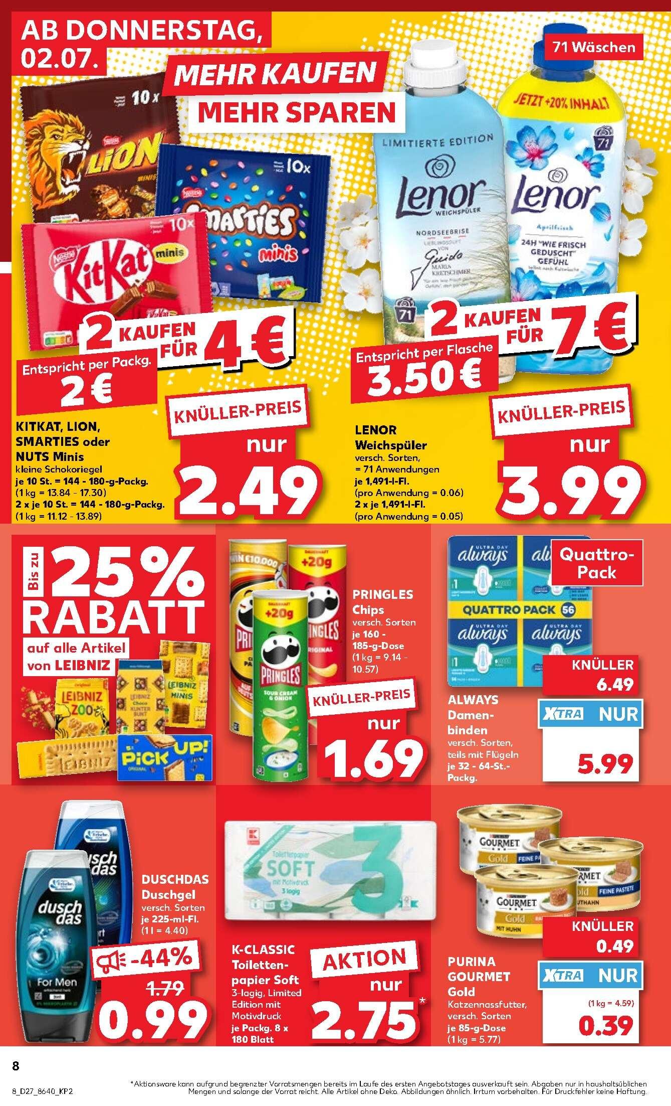Kaufland Aktueller Prospekt ab Donnerstag Seite 8