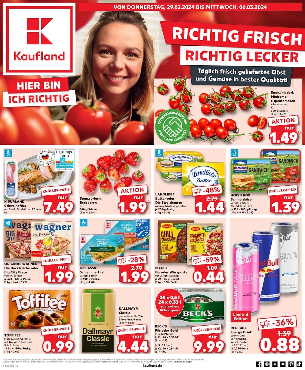 Kaufland Aktueller Prospekt ab Donnerstag Seite 1