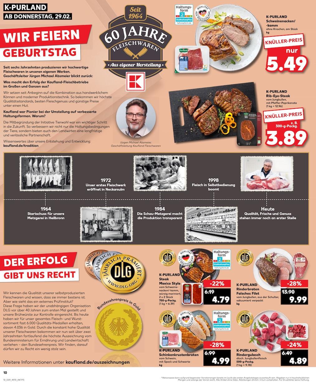 Kaufland Aktueller Prospekt ab Donnerstag Seite 10