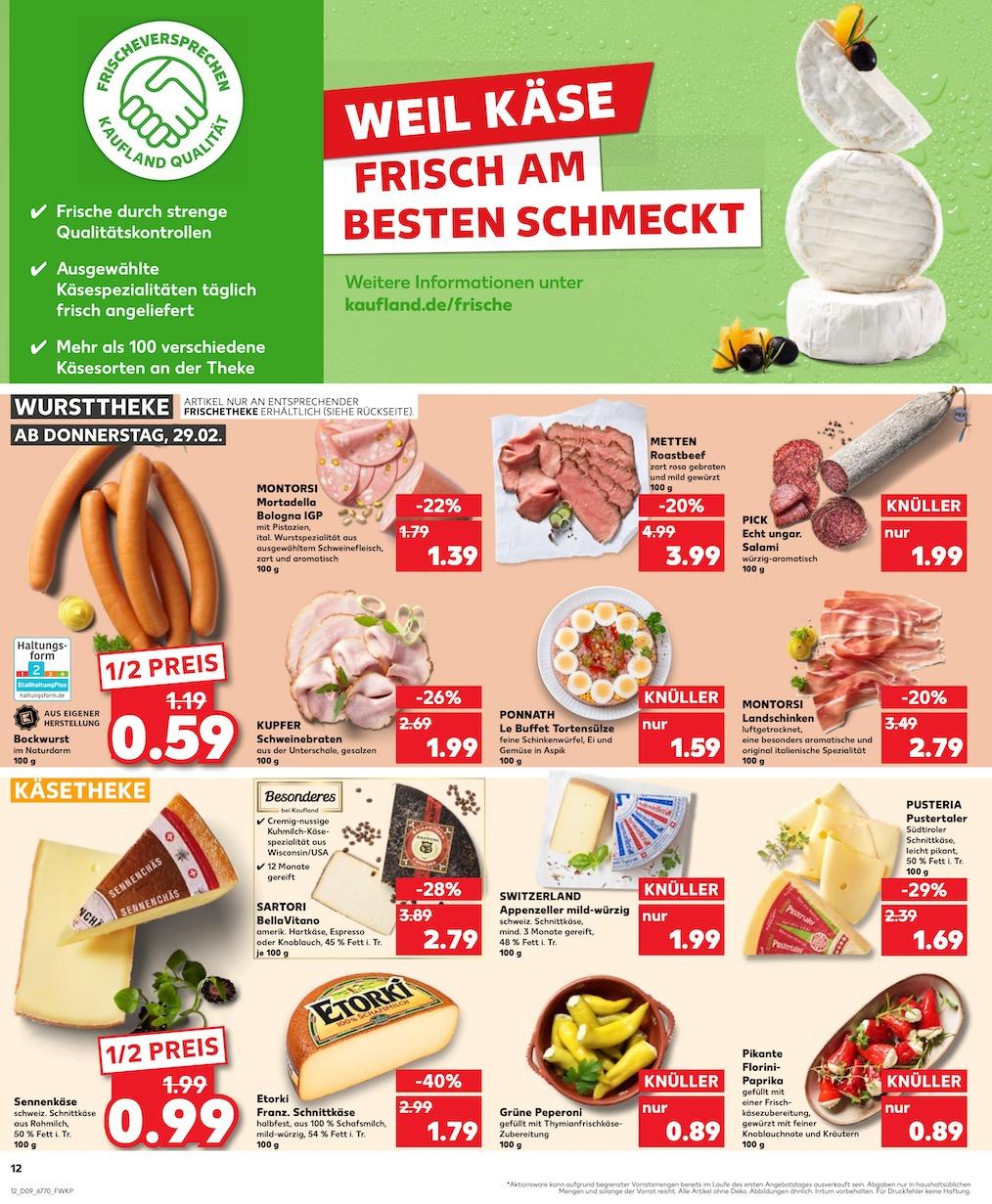 Kaufland Aktueller Prospekt ab Donnerstag Seite 12