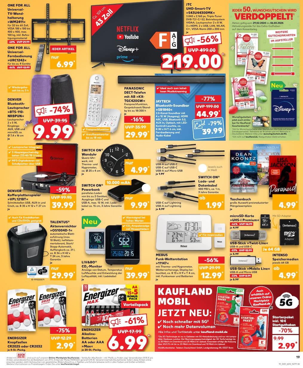 Kaufland Aktueller Prospekt ab Donnerstag Seite 19