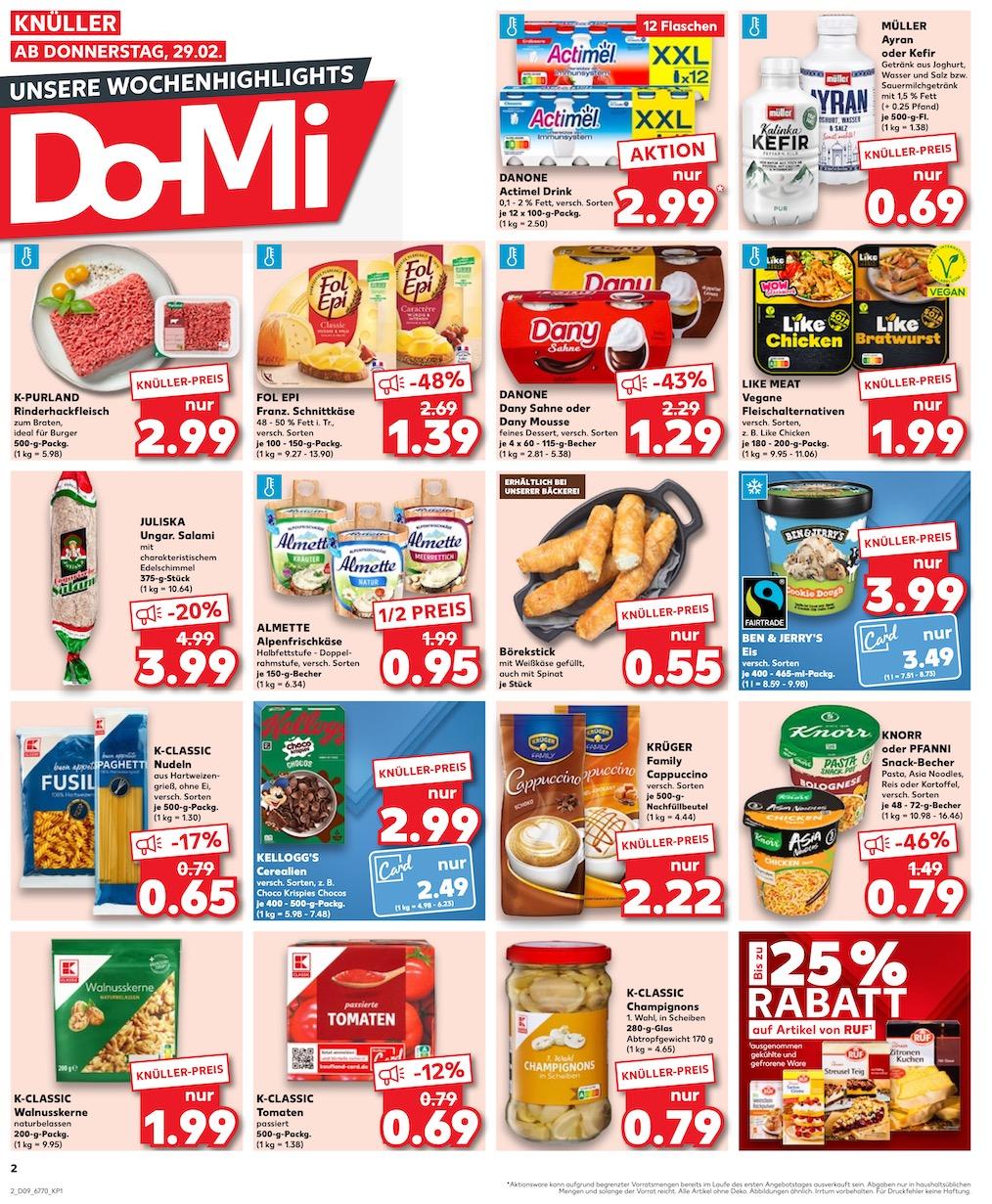 Kaufland Aktueller Prospekt ab Donnerstag Seite 2