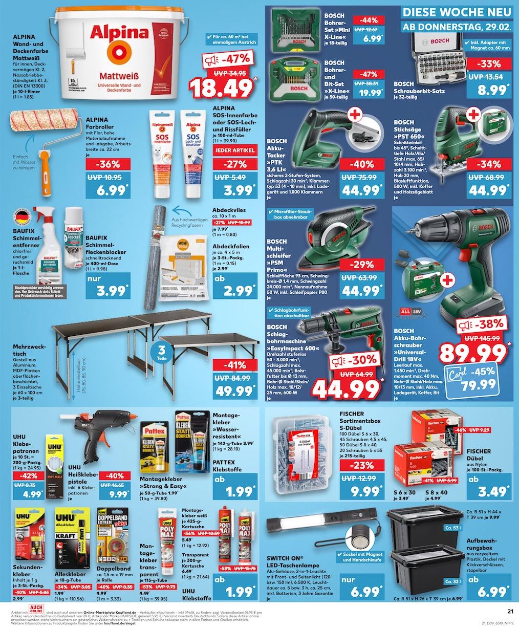 Kaufland Aktueller Prospekt ab Donnerstag Seite 21