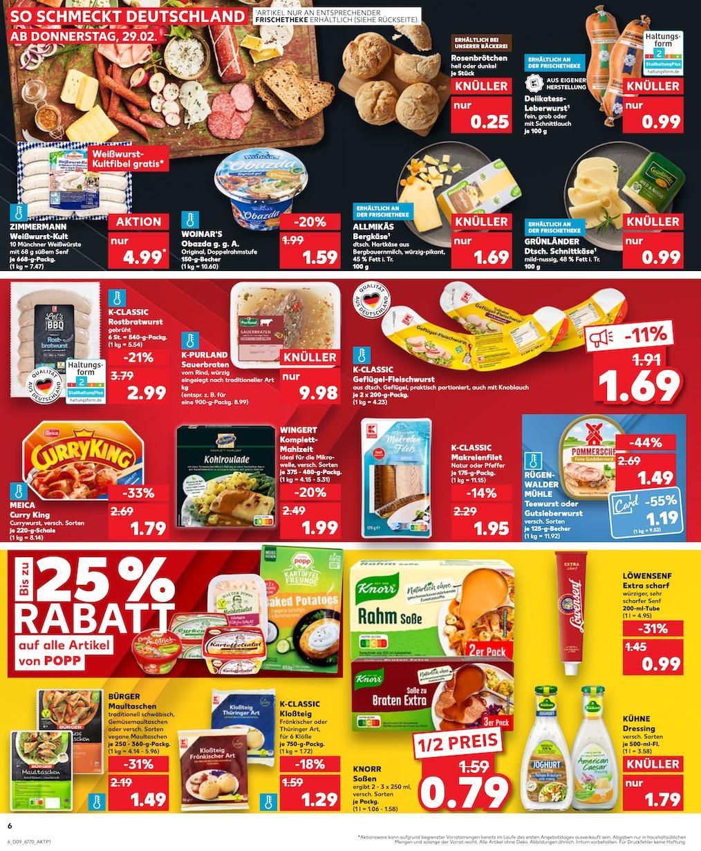 Kaufland Aktueller Prospekt ab Donnerstag Seite 6